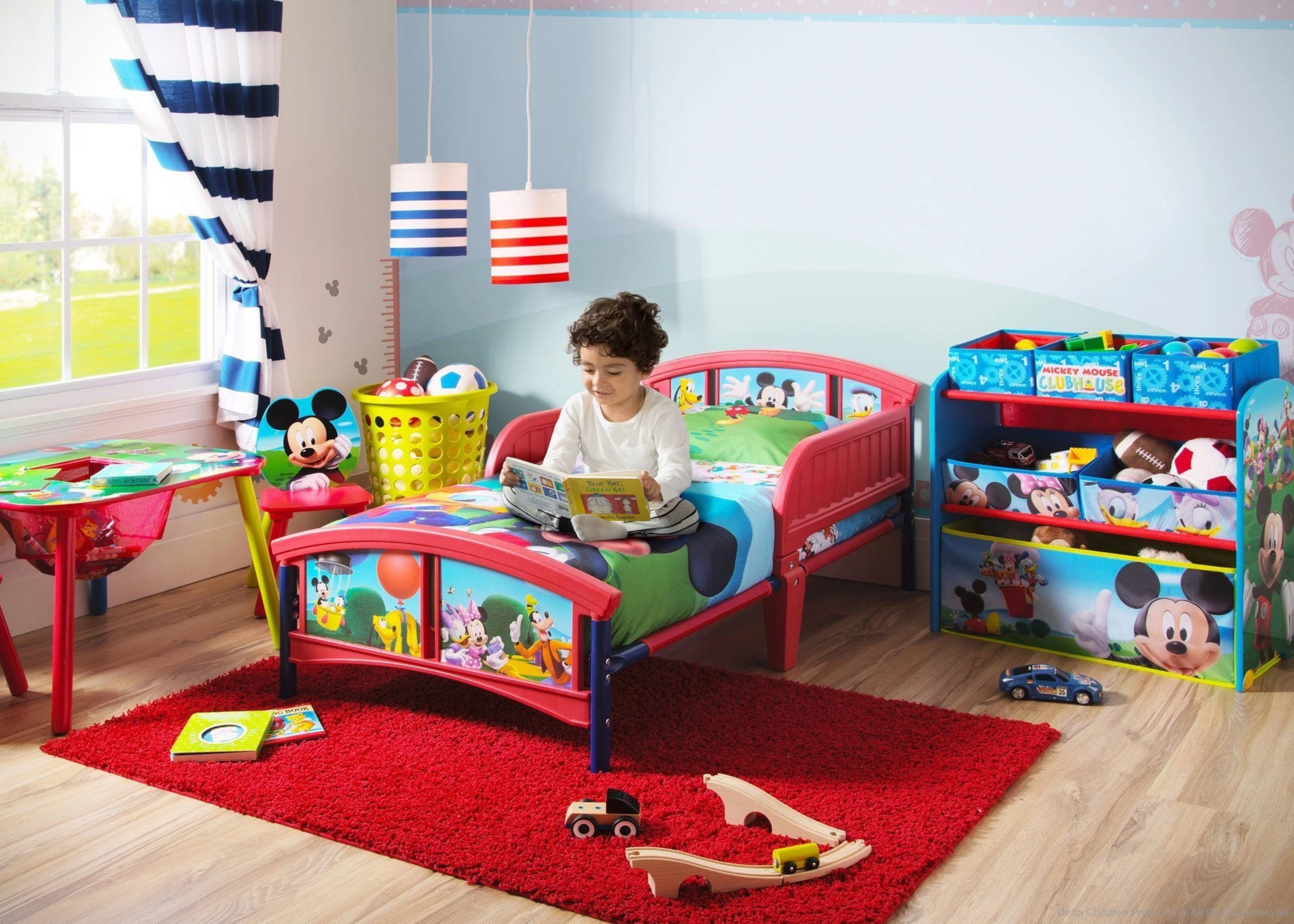Mickey Mouse Plastic Toddler Bed - Image 2