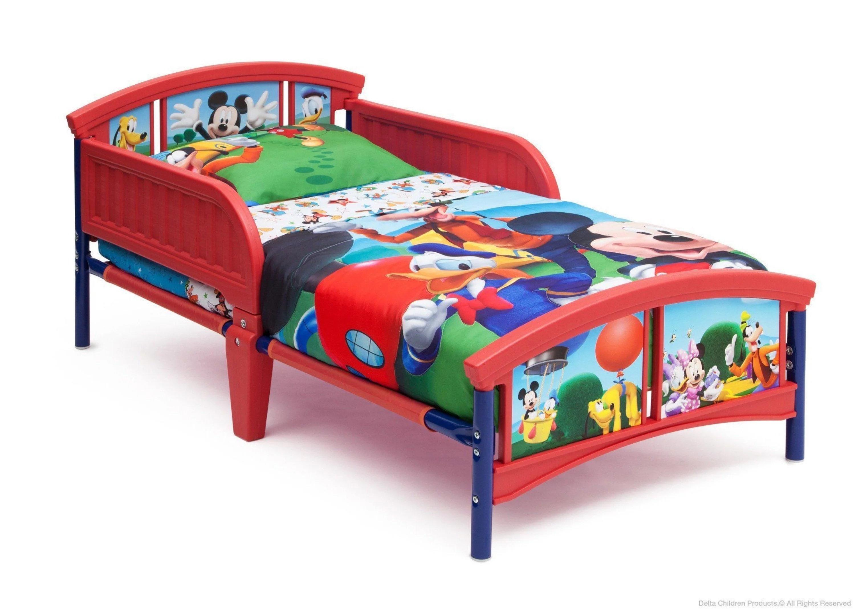 Mickey Mouse Plastic Toddler Bed - Image 3