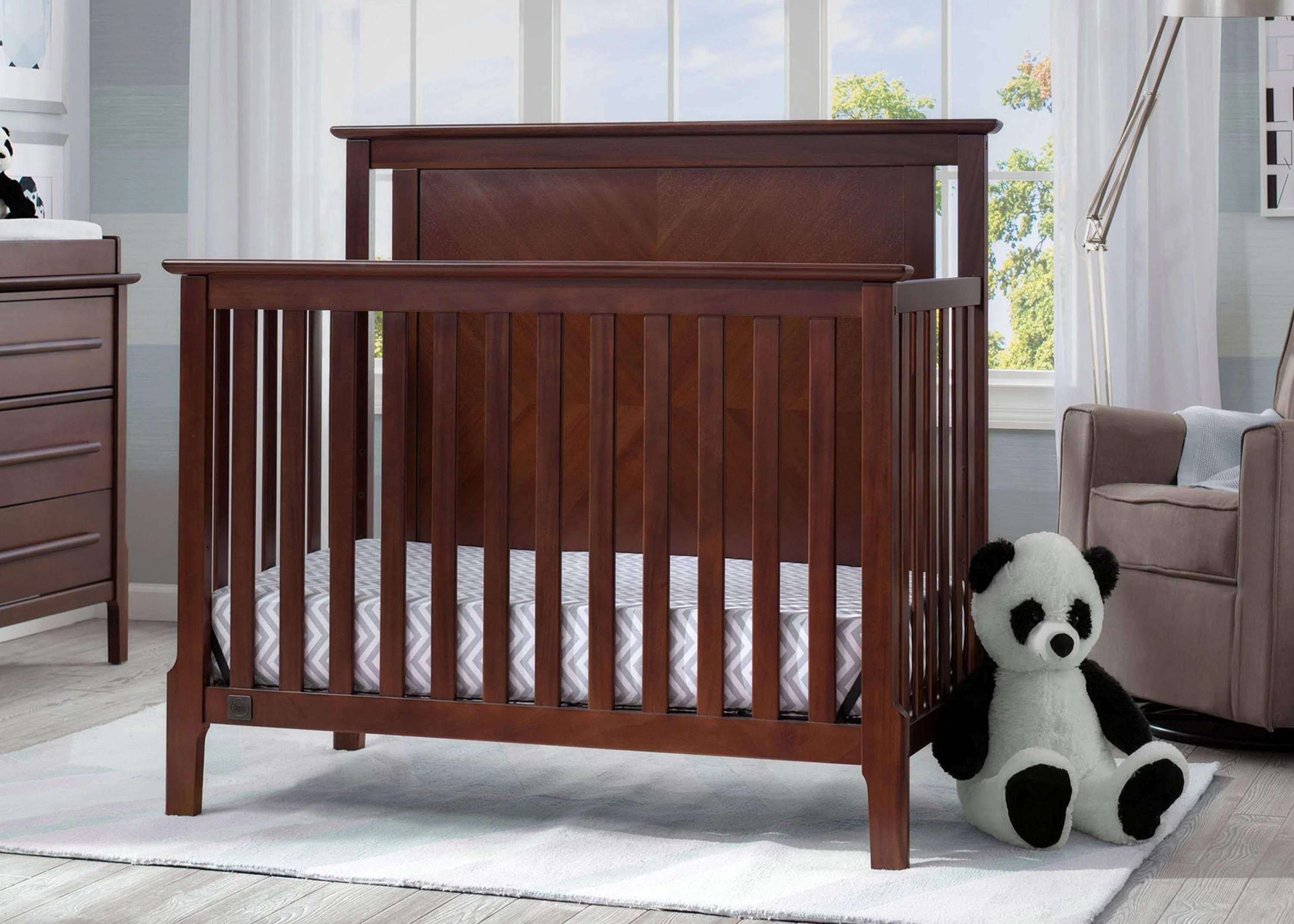 Mid-Century Modern Lifestyle 4-in-1 Crib - Image 15