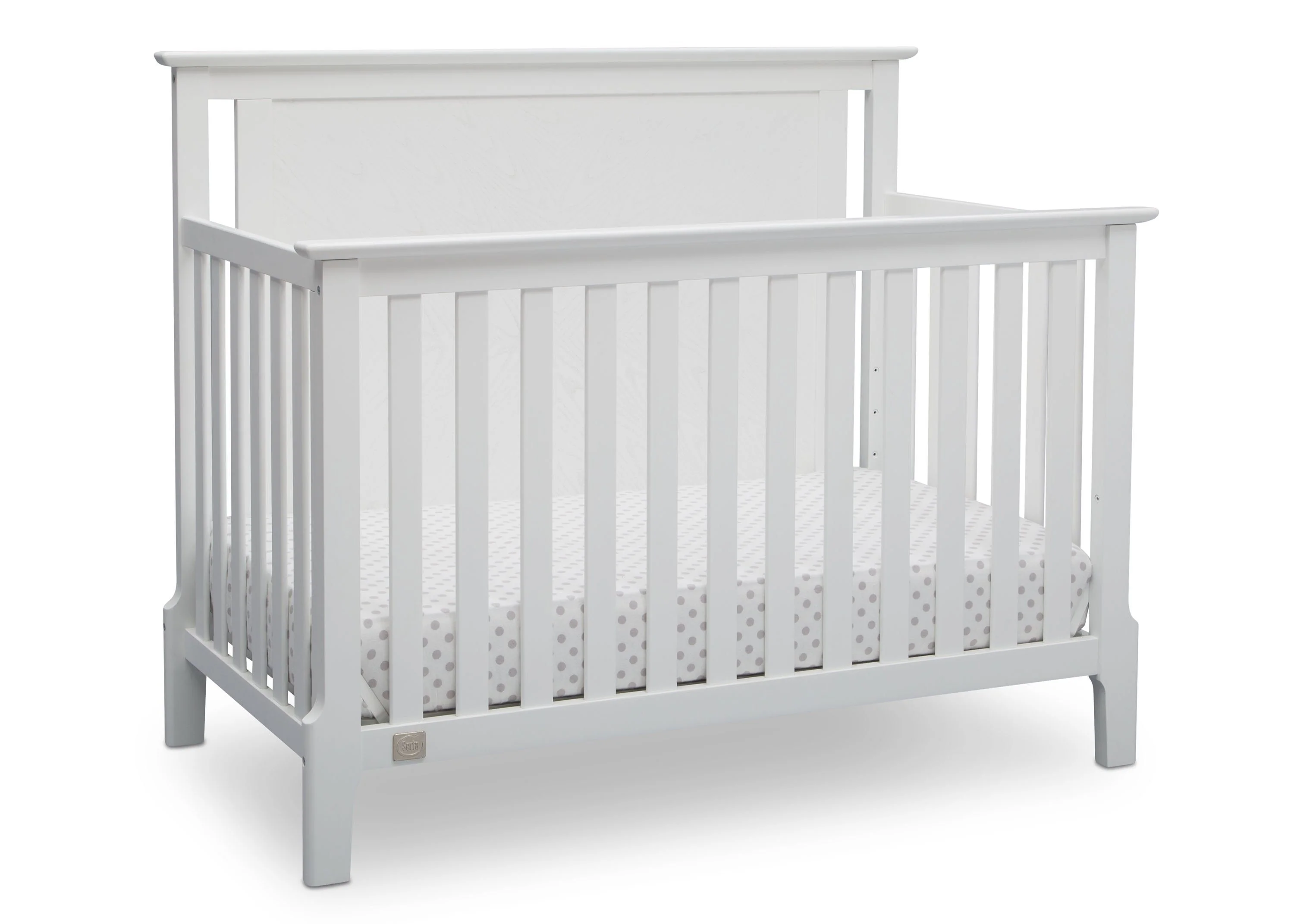Mid-Century Modern Lifestyle 4-in-1 Crib - Image 9
