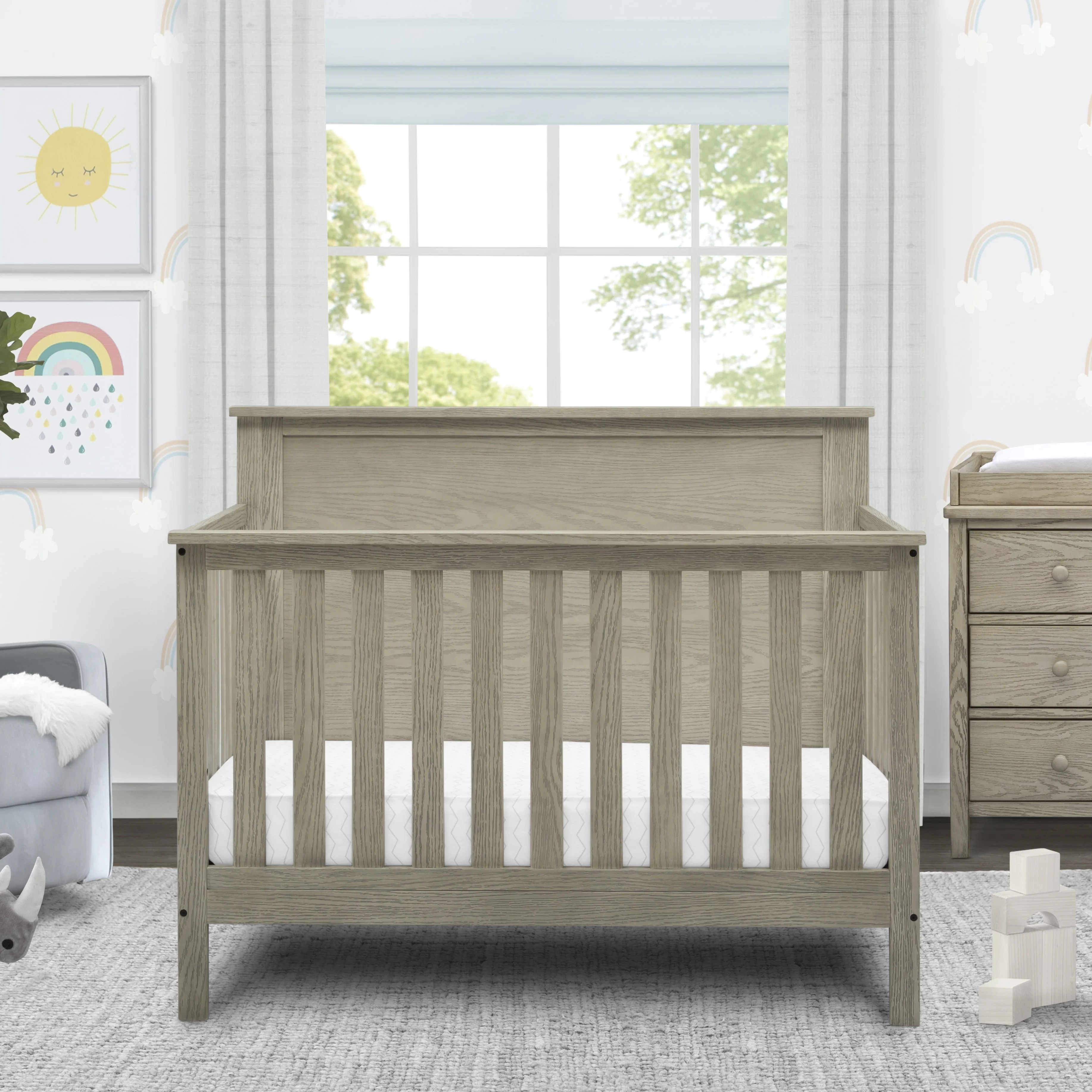 Middleton 4-in-1 Convertible Baby Crib