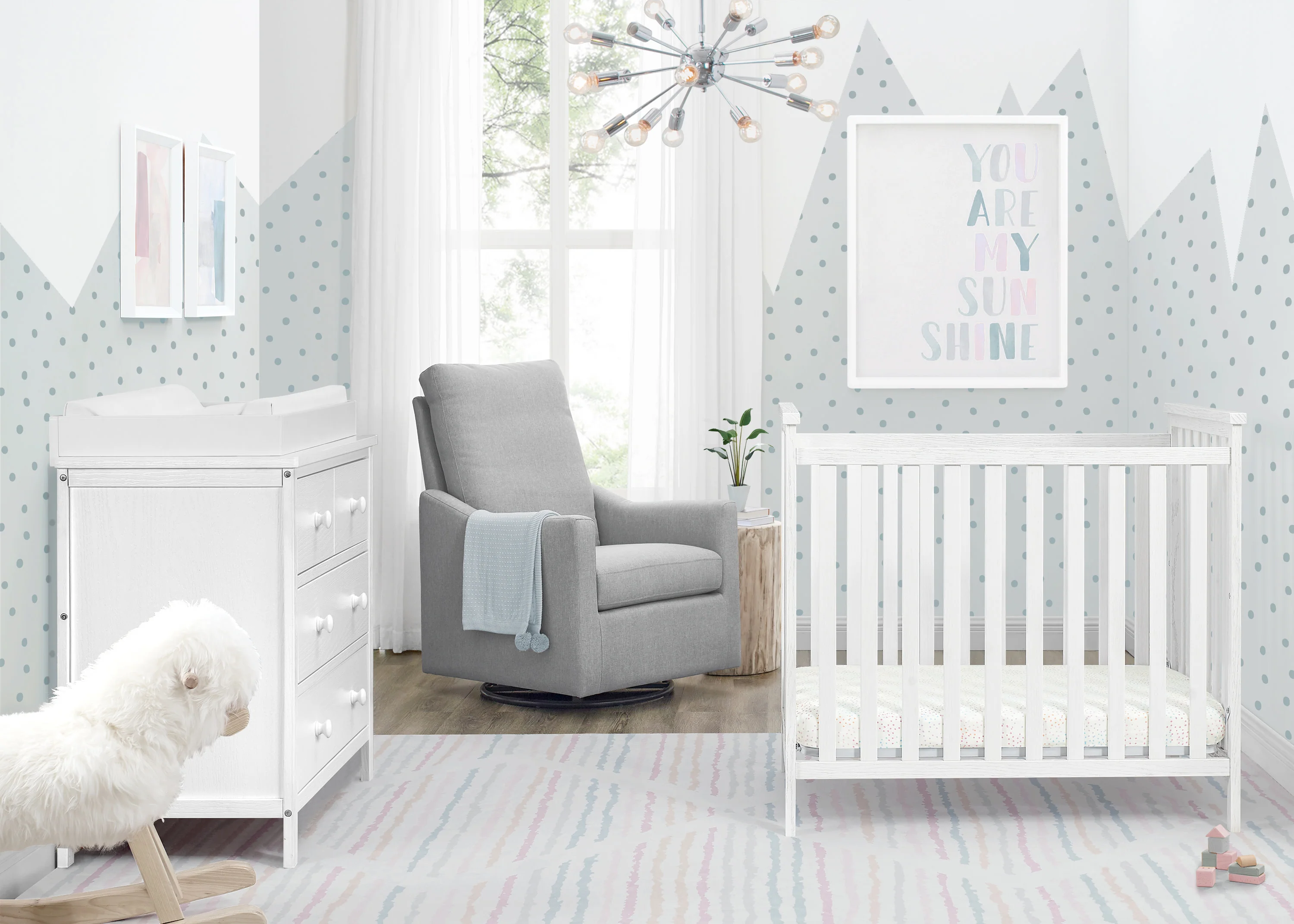 Middleton Mini Crib with 2.75-Inch Mattress