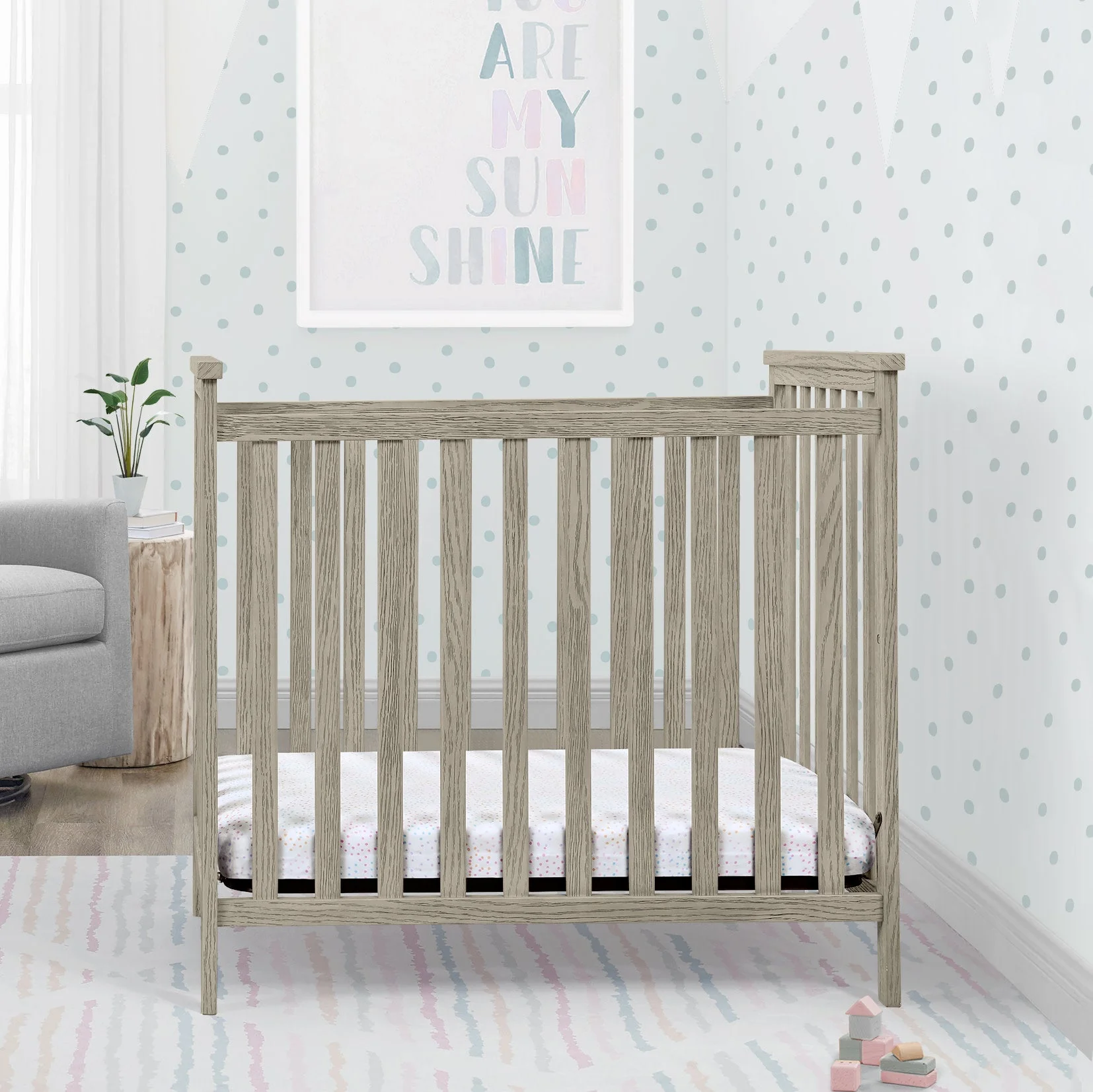Middleton Mini Crib with 2.75-Inch Mattress - Image 9