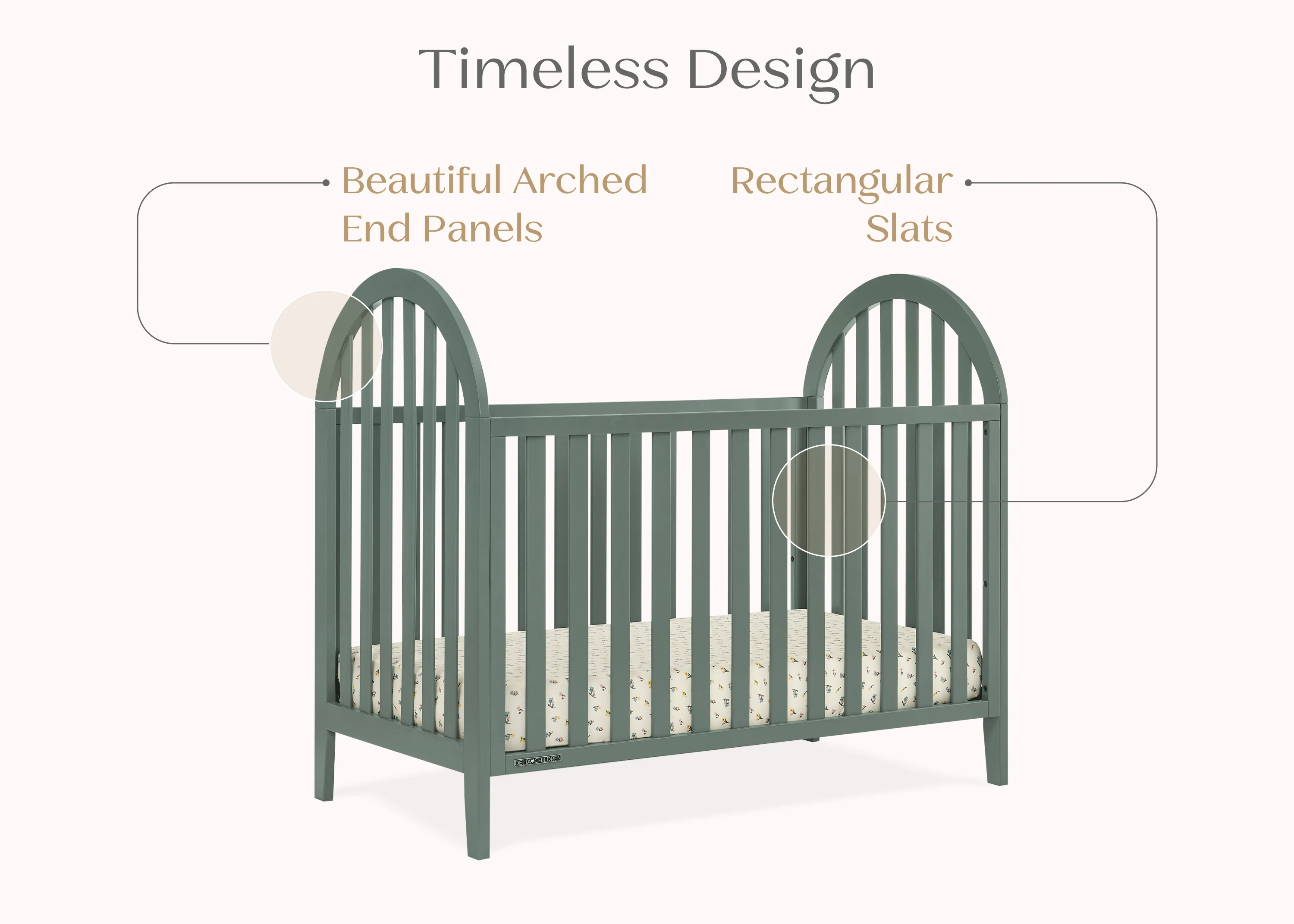 Milano 4-in-1 Convertible Crib - Image 27