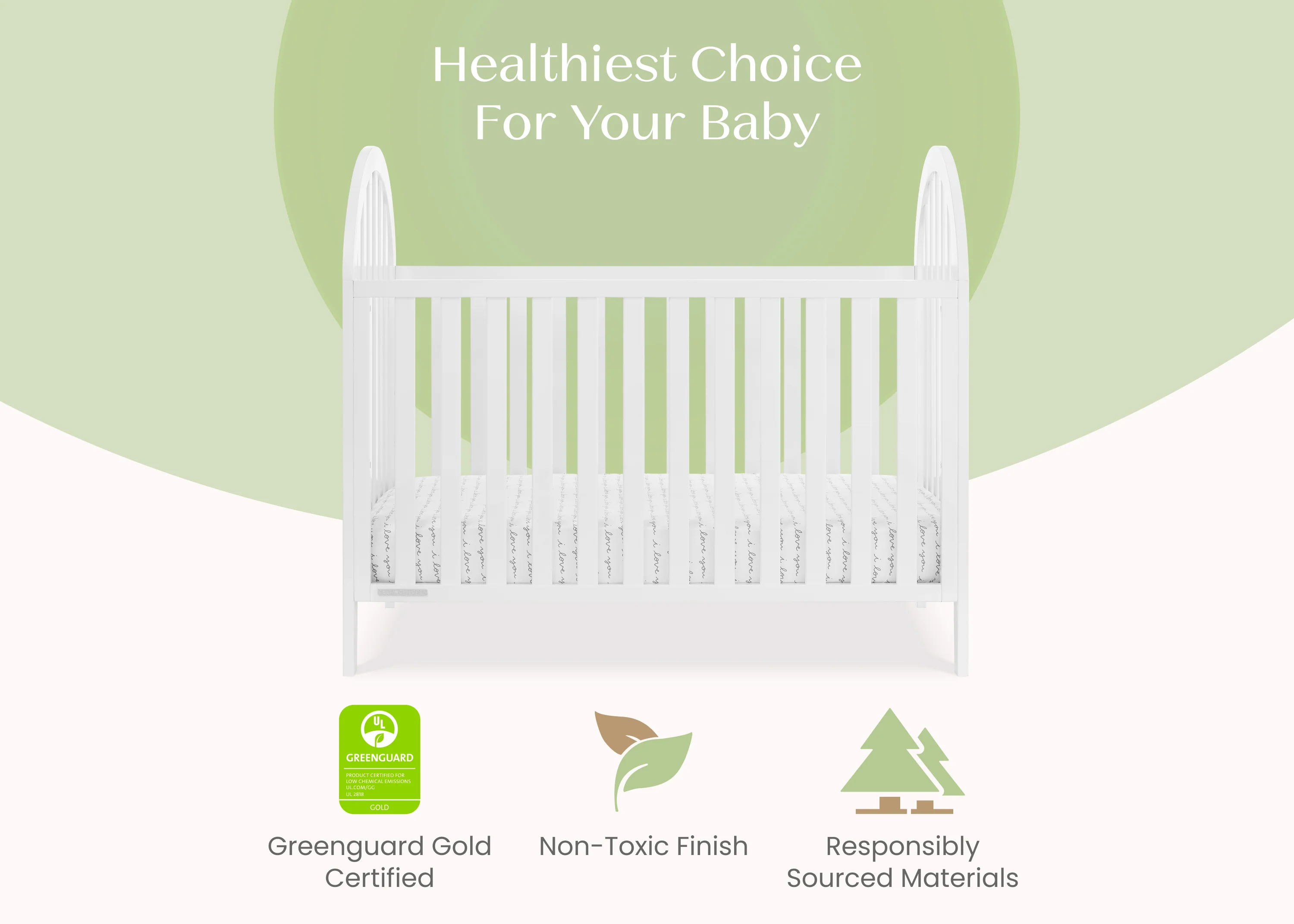 Milano 4-in-1 Convertible Crib - Image 4