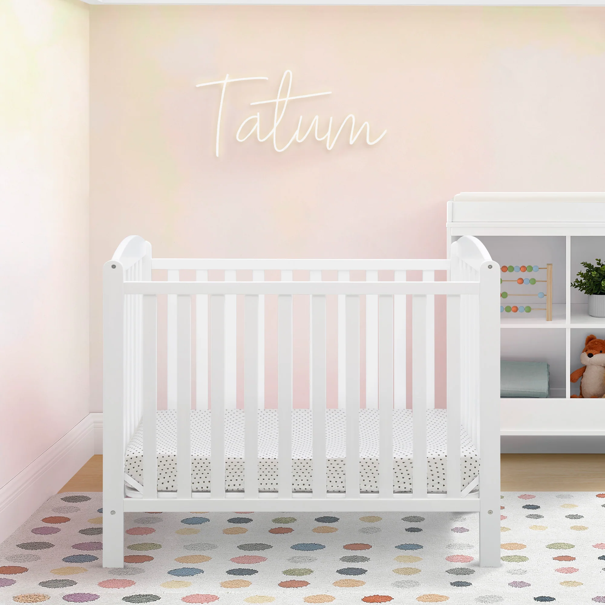 Sprout Mini Crib with Mattress - Image 10