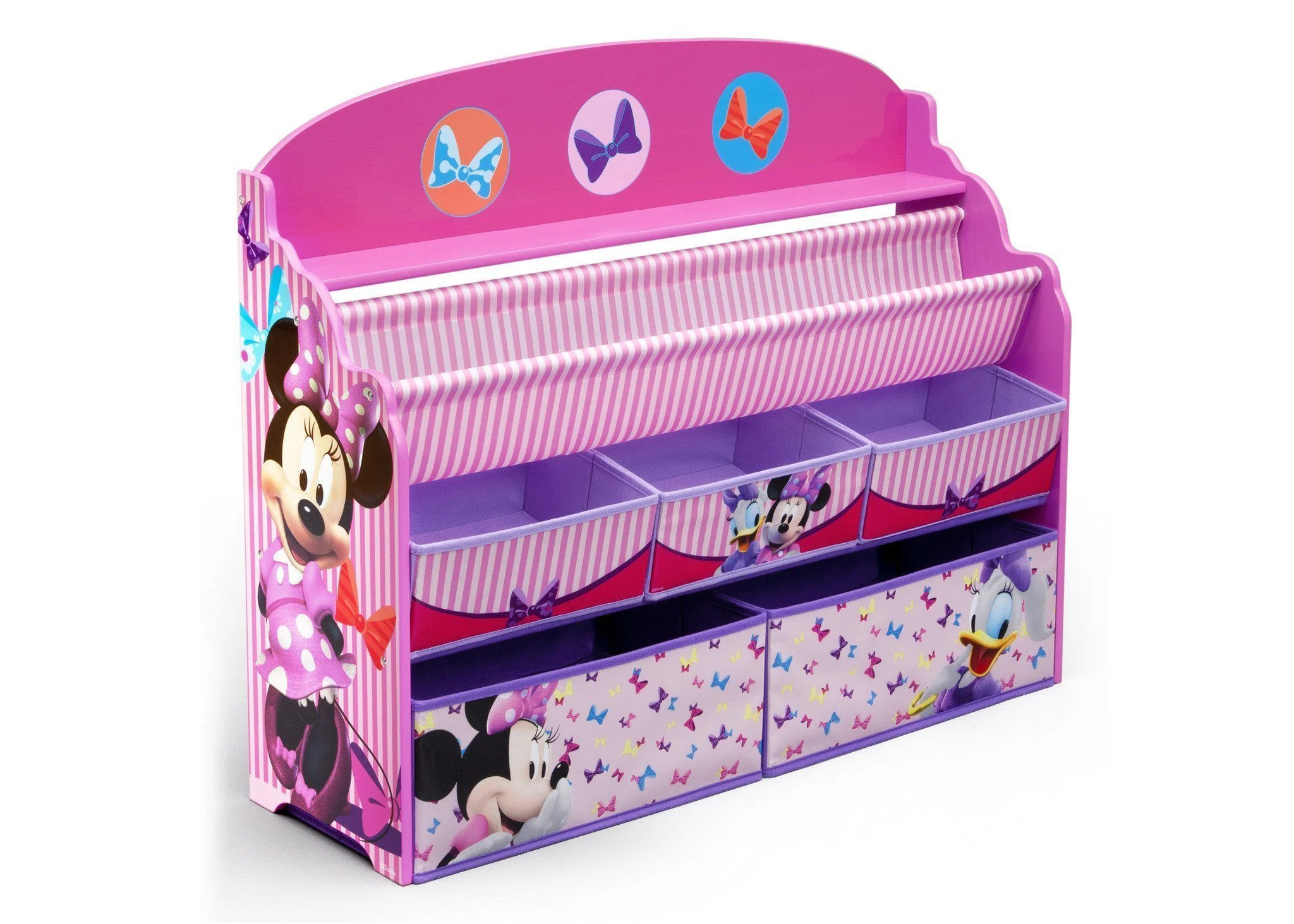 Minnie Mouse Deluxe Book & Toy Organizer - Image 3