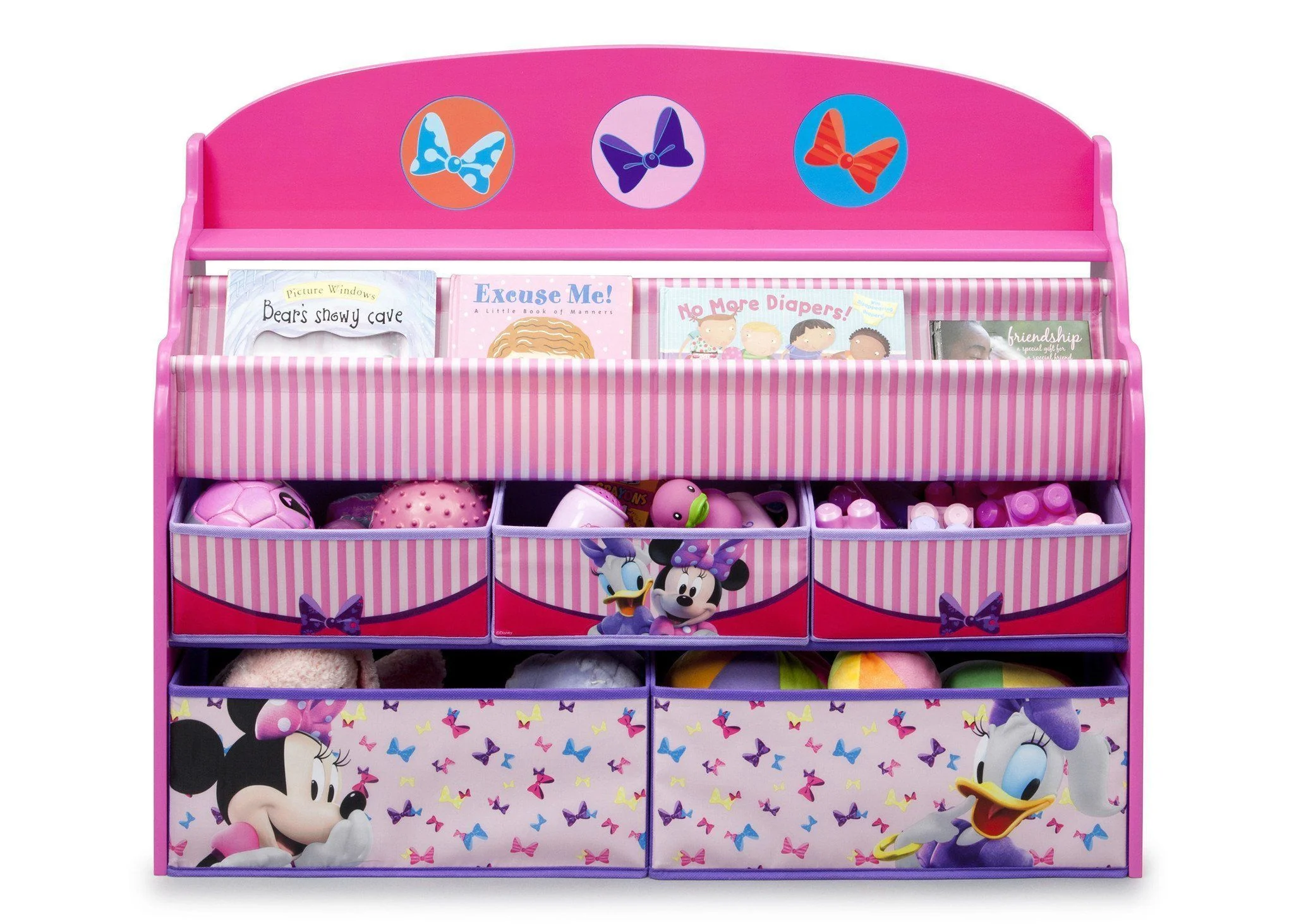 Minnie Mouse Deluxe Book & Toy Organizer - Image 5