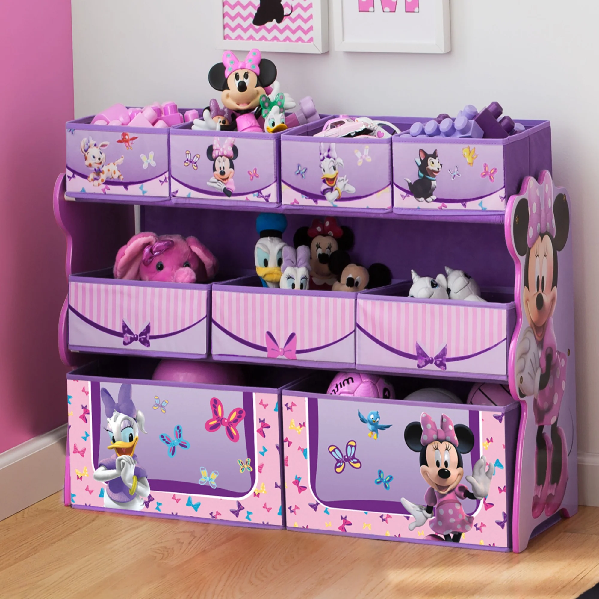 Minnie Mouse Deluxe Multi-Bin Toy Organizer - Image 6
