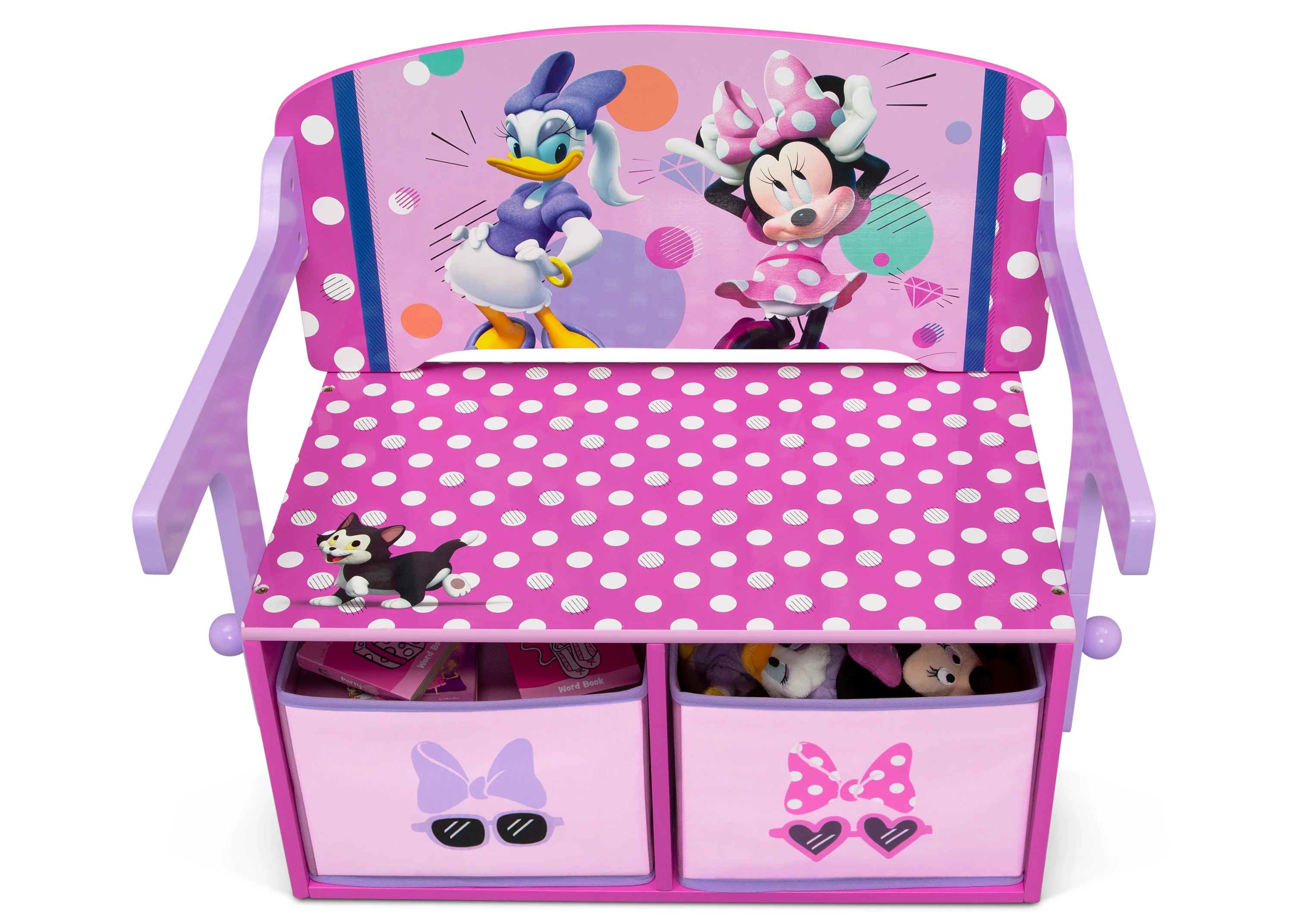 Minnie Mouse 2-in-1 Activity Bench and Desk - Image 2
