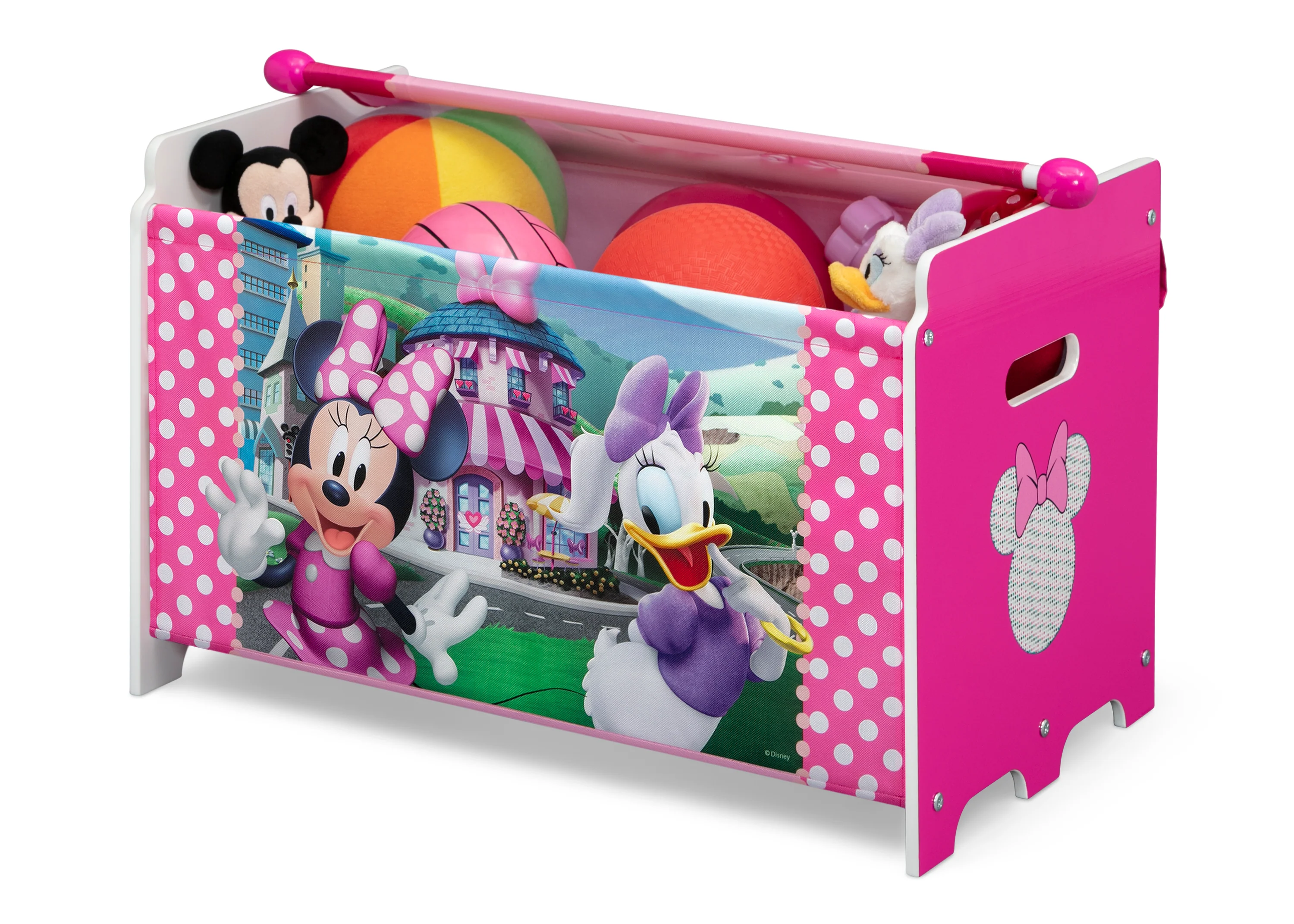 Minnie Mouse 4-Piece Toddler Room-in-a-Box Set – Includes Sleep and Play Toddler Bed, Table, 1 Chair and Toy Box - Image 6