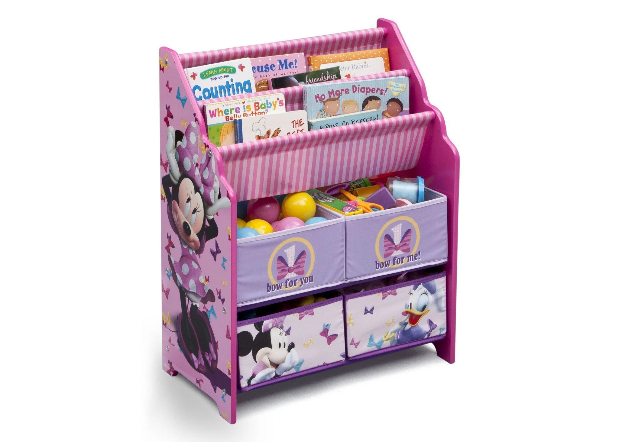 Minnie Mouse Book & Toy Organizer - Image 3