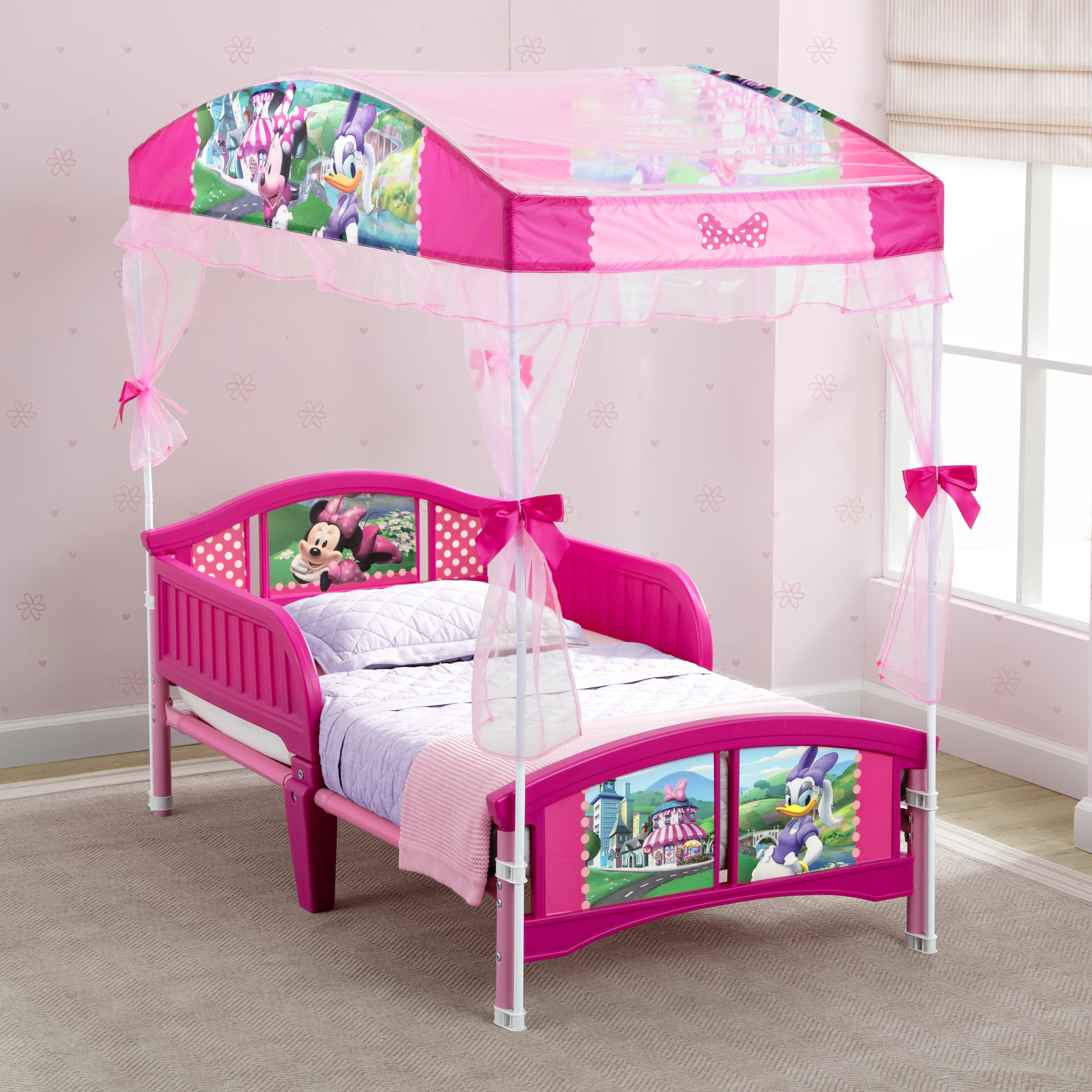 Minnie Mouse Toddler Canopy Bed - Image 6