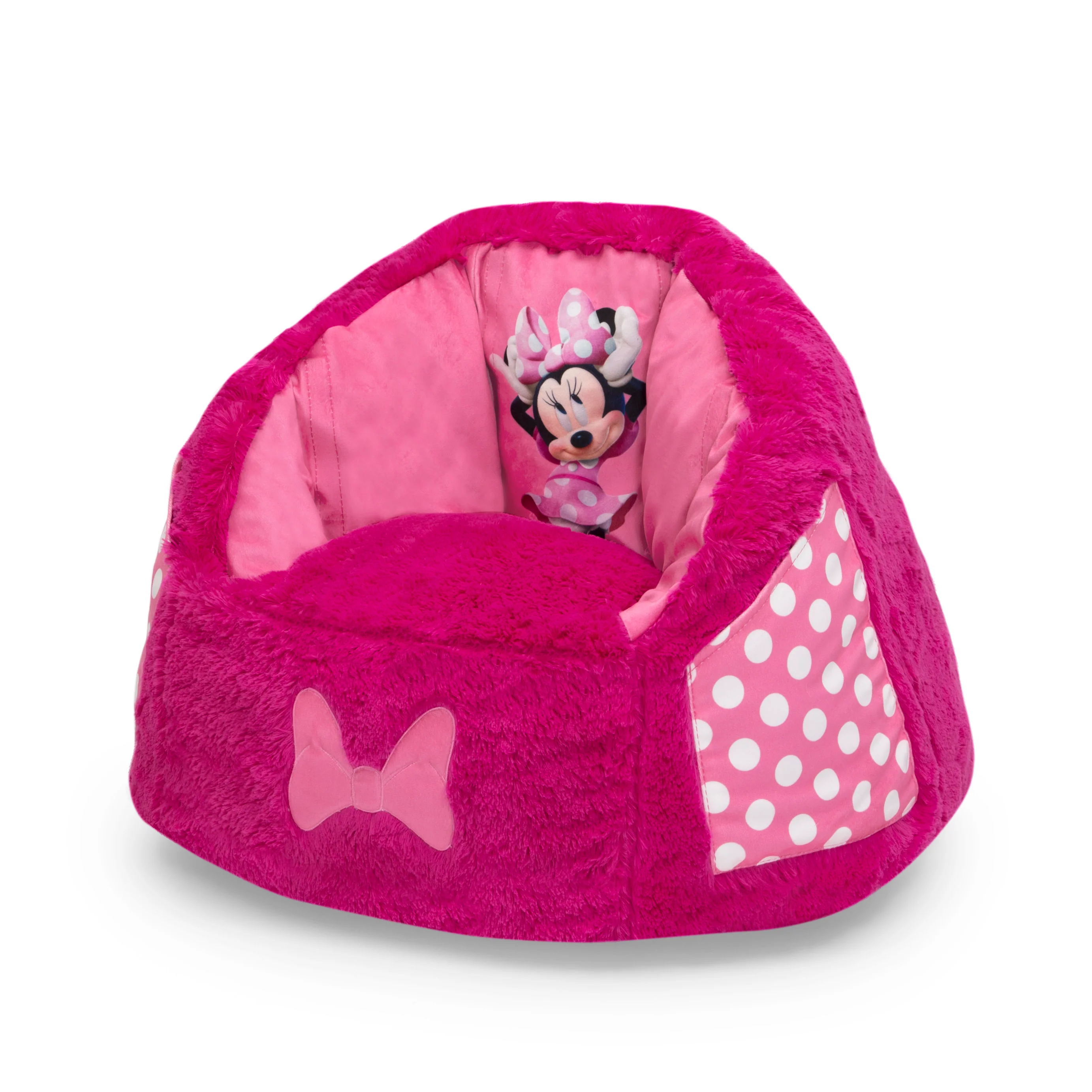 Minnie Mouse Cozee Fluffy Chair, Toddler Size (for Kids Up to 6 Years Old) - Image 4