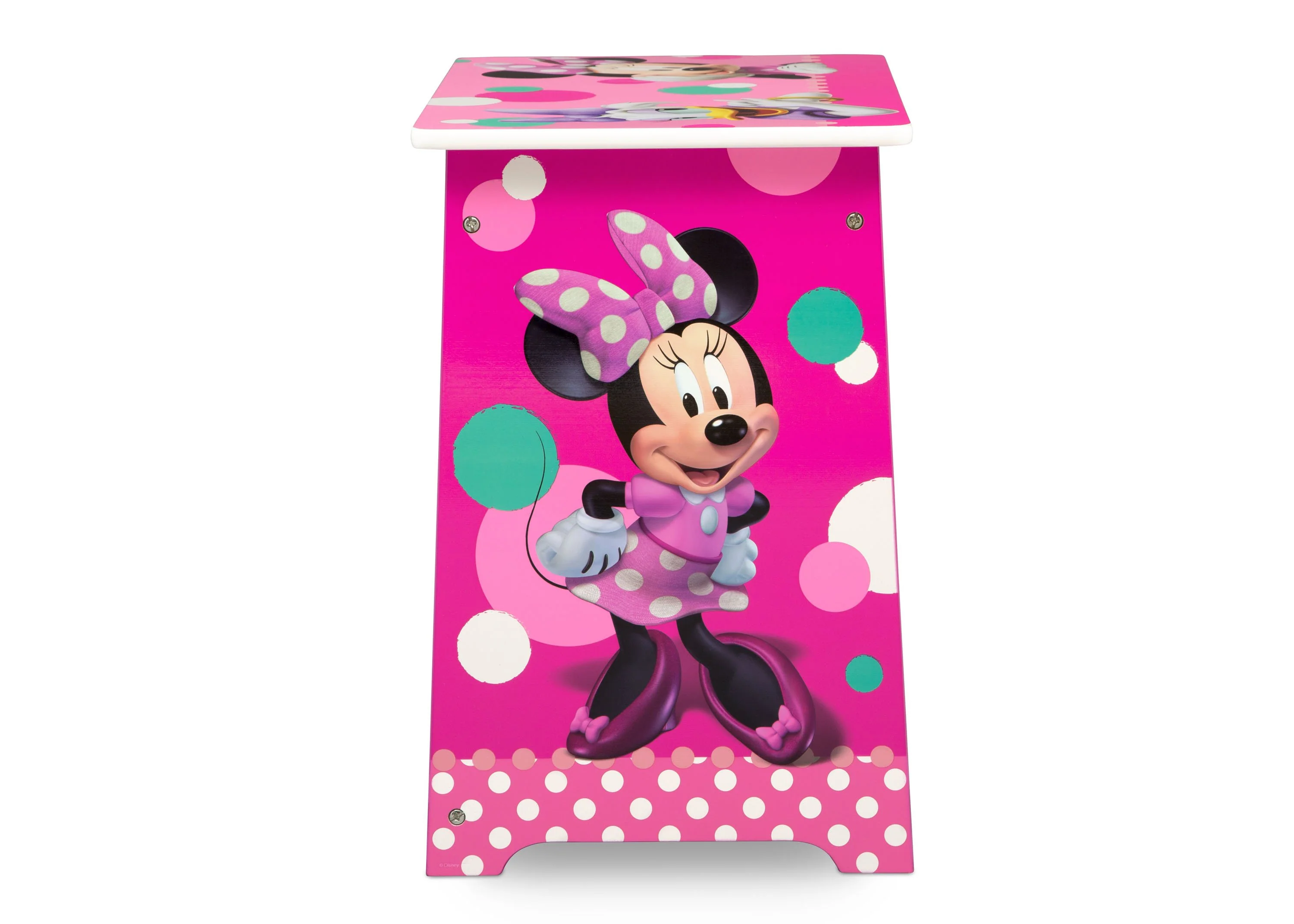 Minnie Mouse Kids Wood Desk and Chair Set - Image 3