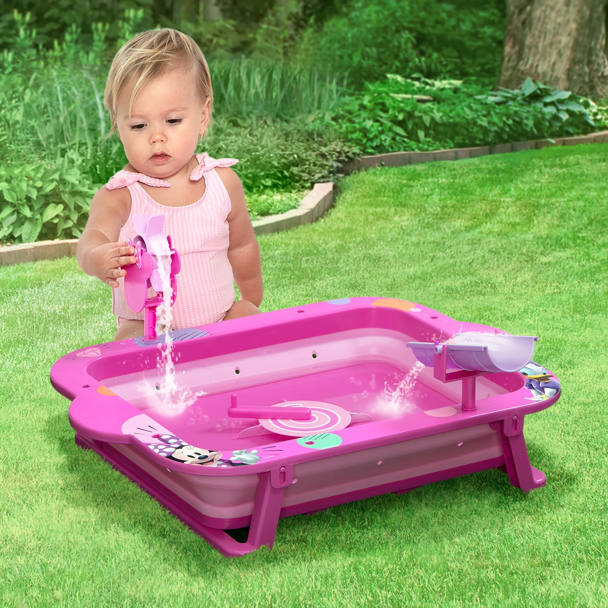 Minnie Mouse Water Activity Table - Collapsible & Portable - Image 11