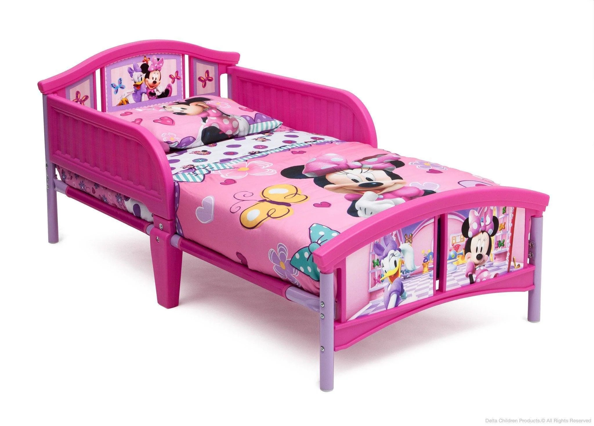 Minnie Mouse Plastic Toddler Bed - Image 4