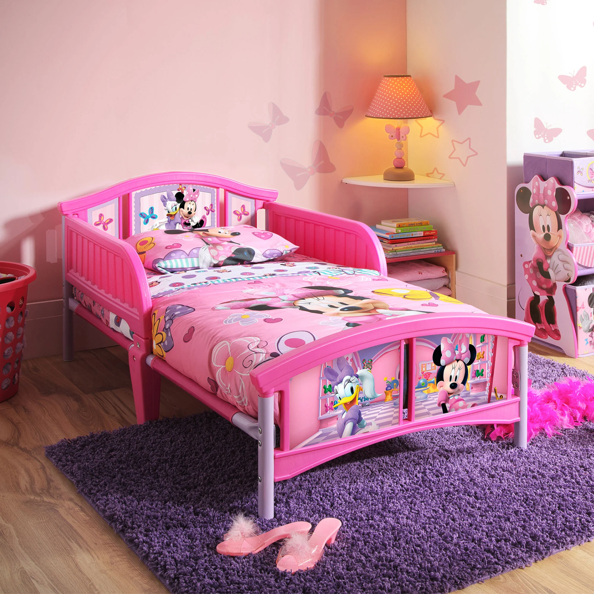 Minnie Mouse Plastic Toddler Bed - Image 8