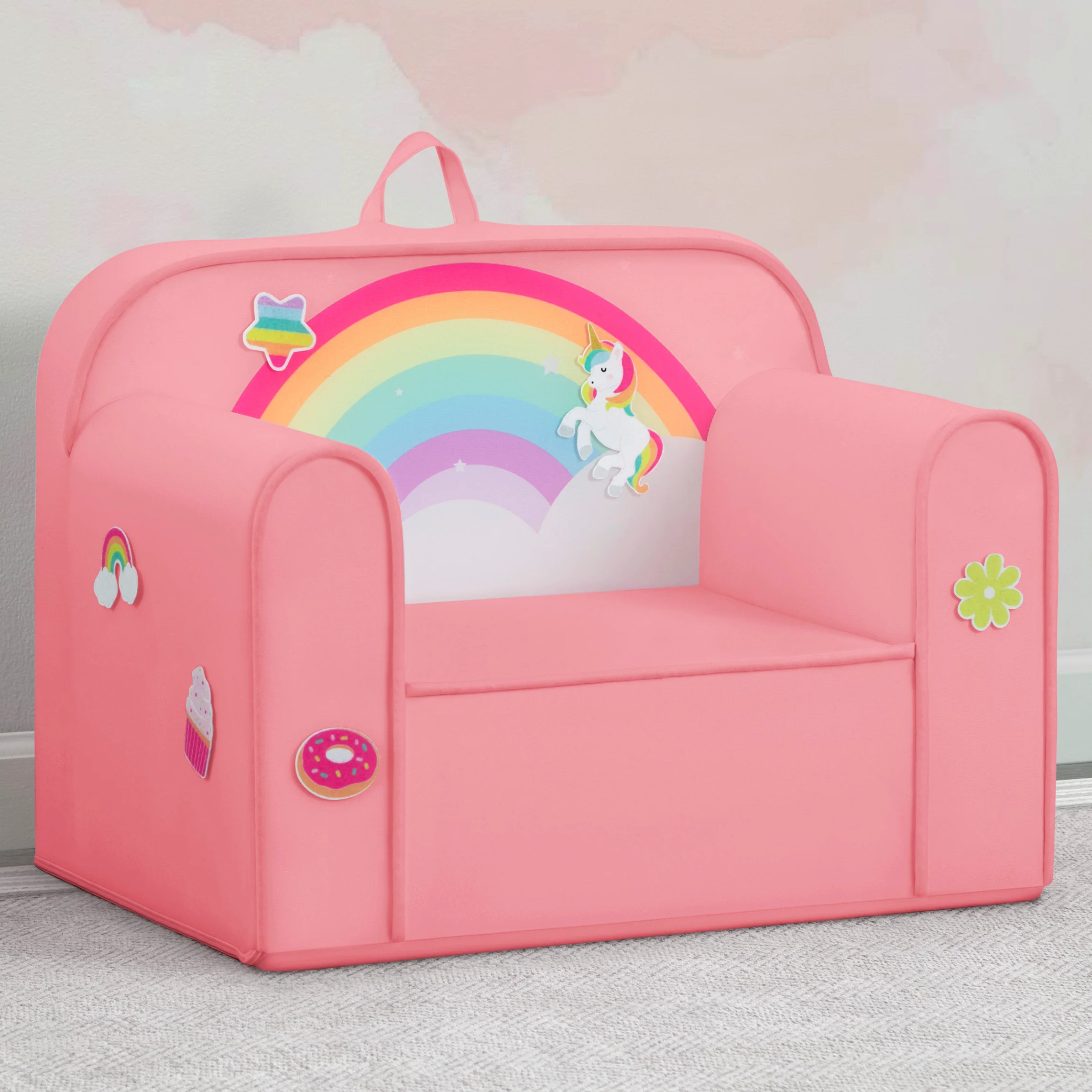 Mix & Match Cozee Kids Chair with Interchangeable Patches - Image 29