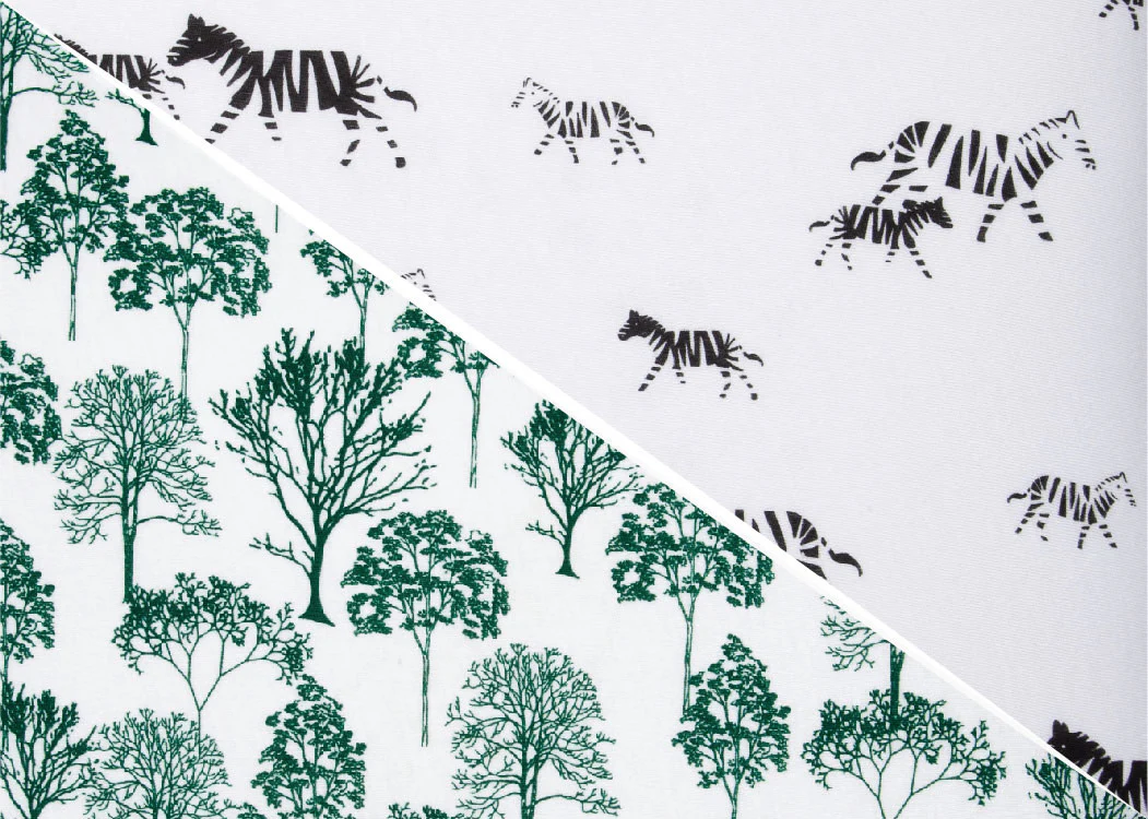 Modern Safari Fitted Crib Sheets - 2 Pack - Image 3