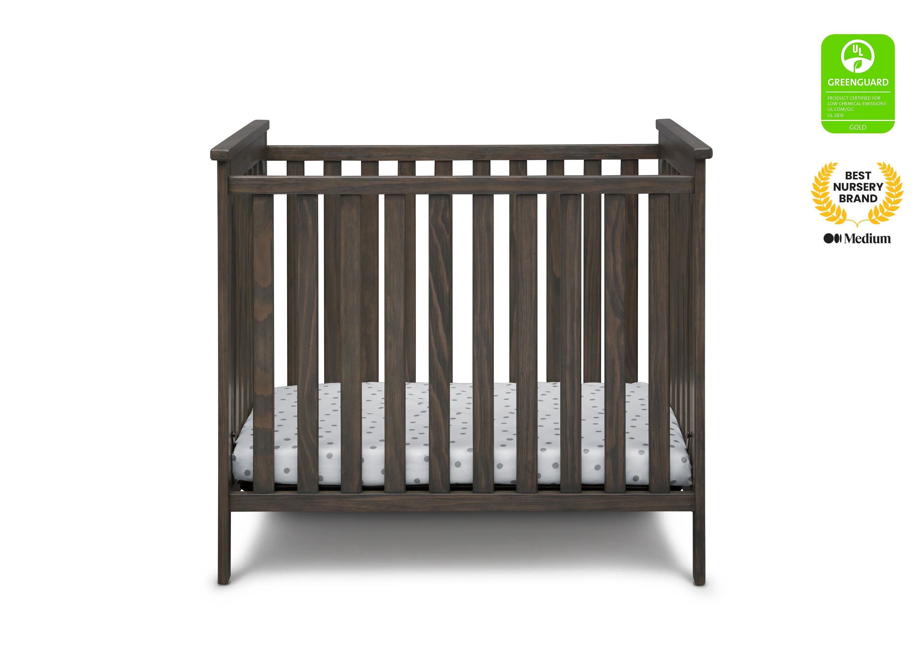 Monterey Mini Crib with Mattress - Image 2