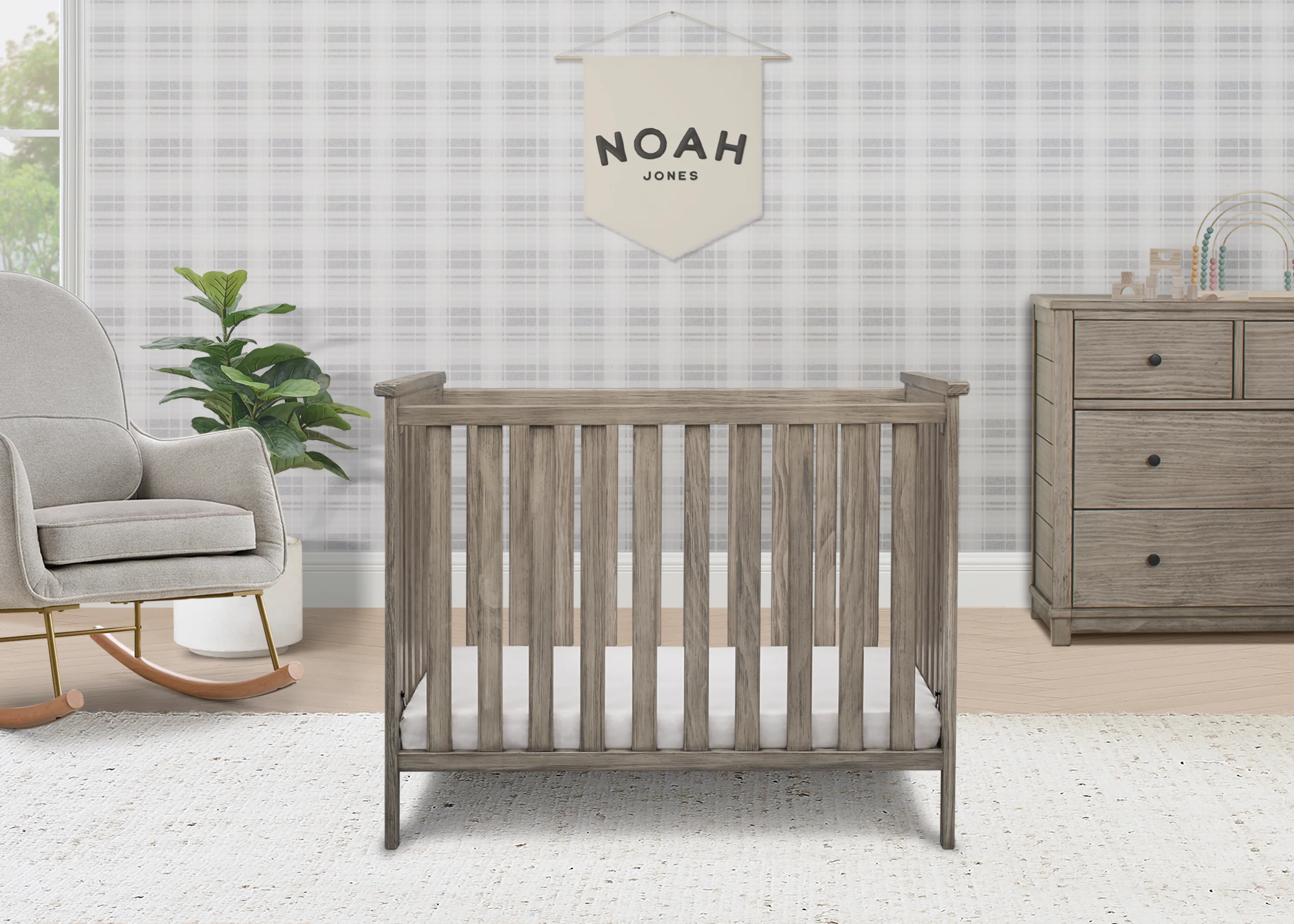 Monterey Mini Crib with Mattress - Image 6