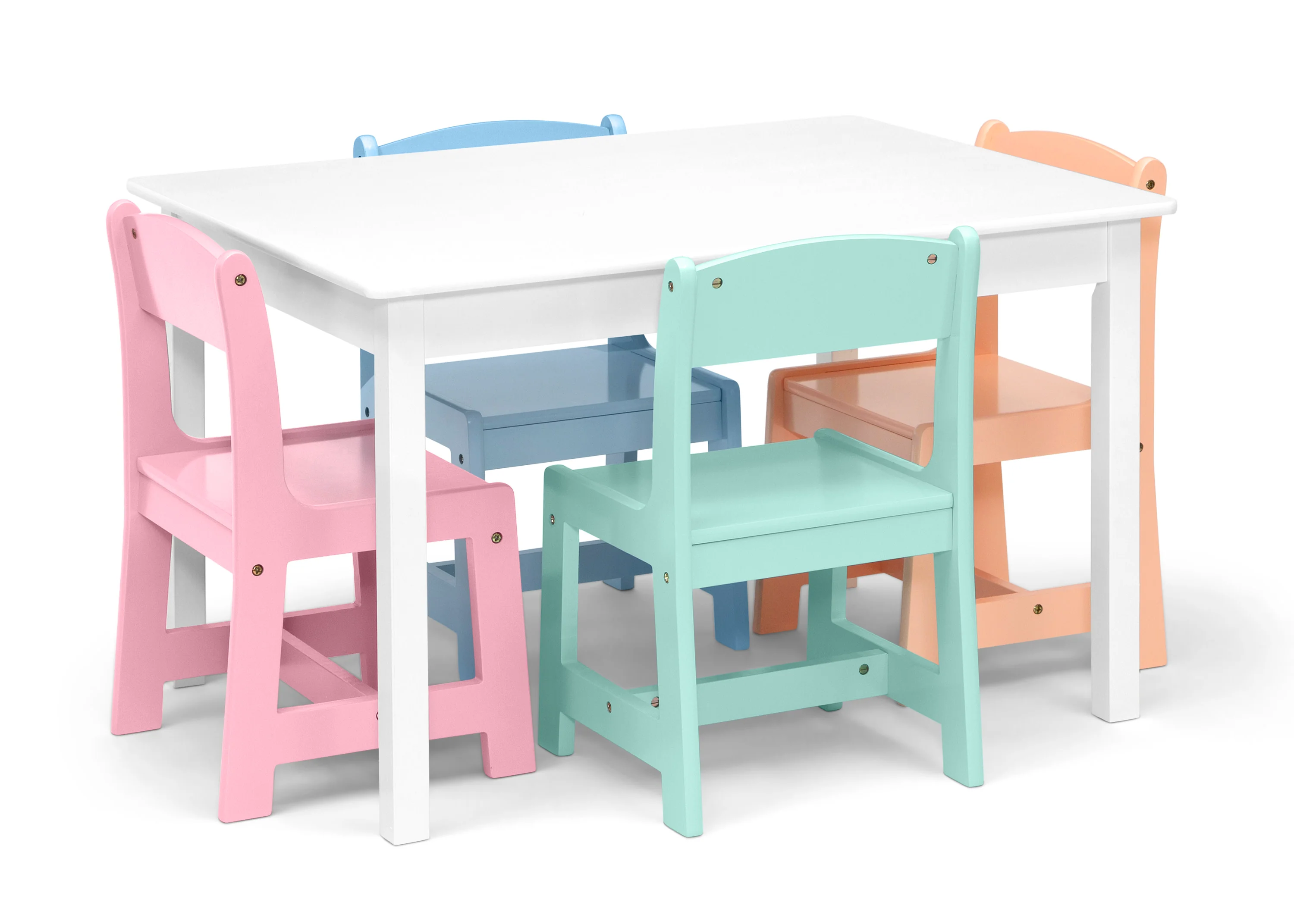MySize Kids Table with 4 Chairs - Image 2