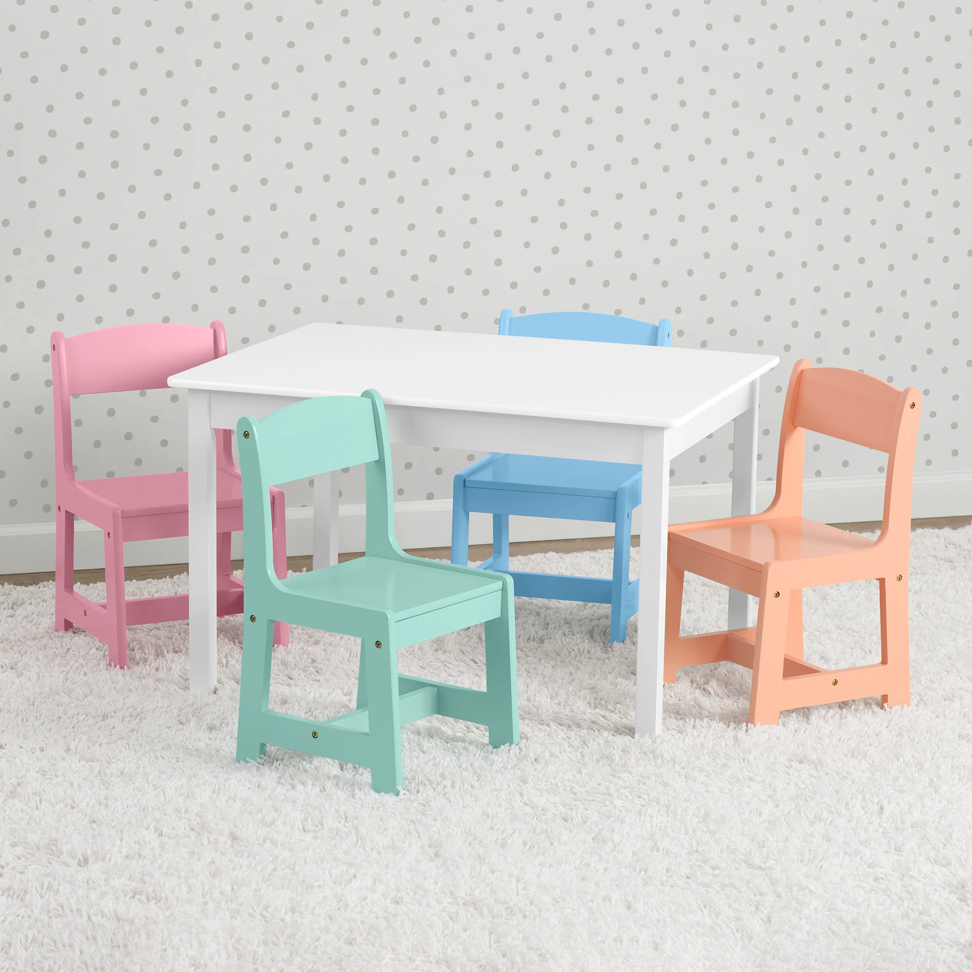 MySize Kids Table with 4 Chairs - Image 5