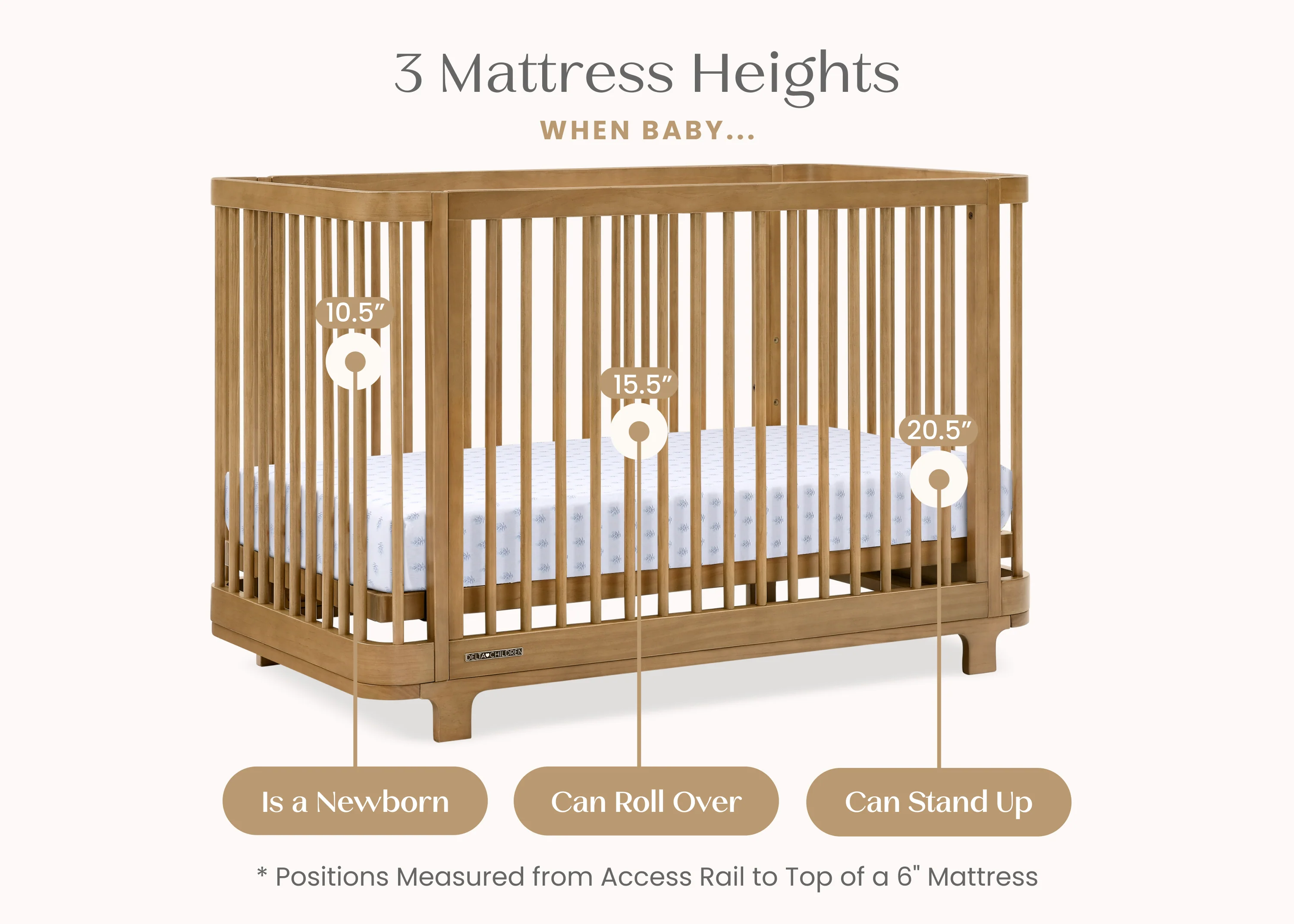 Nest 4-in-1 Convertible Crib - Image 5