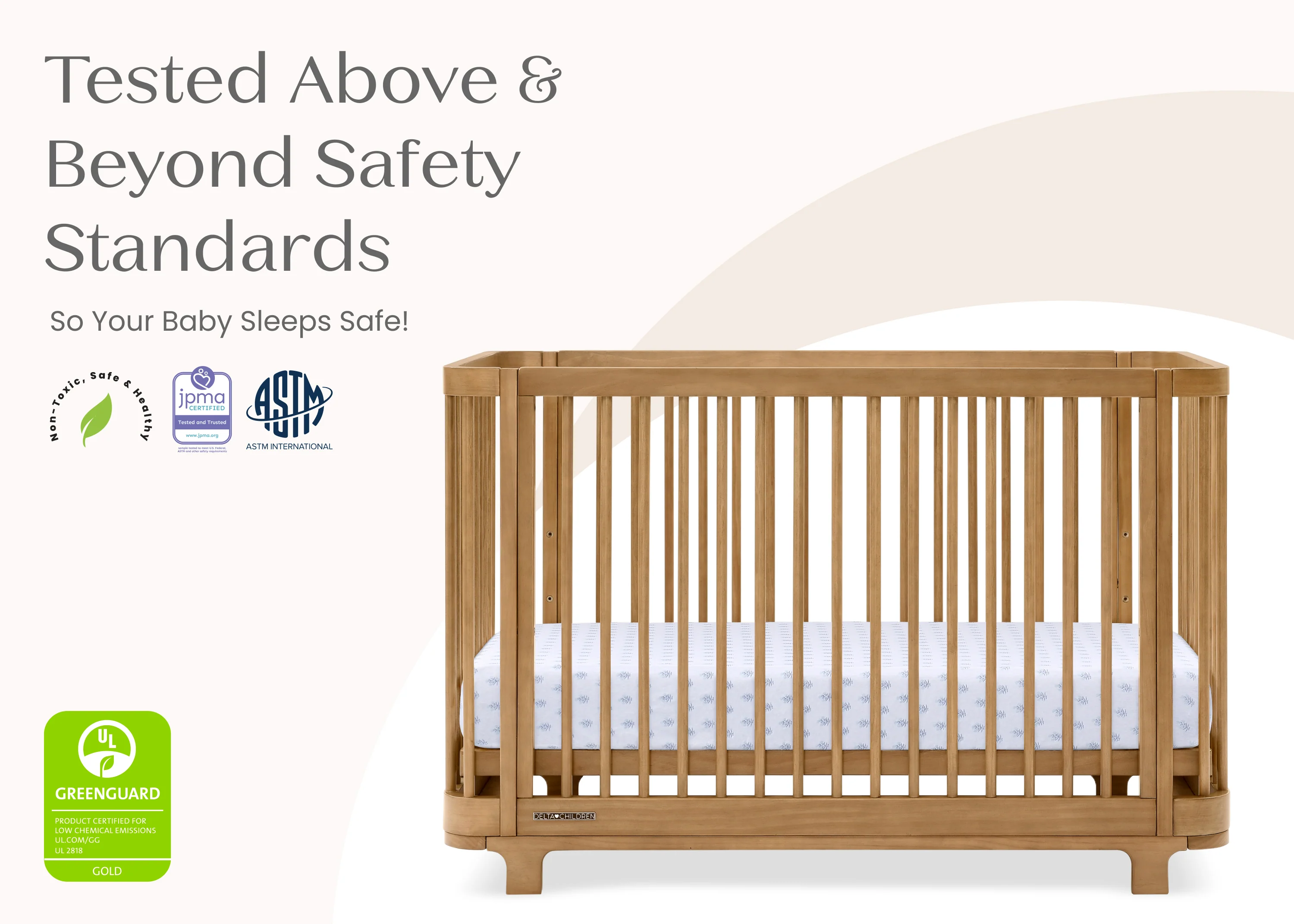 Nest 4-in-1 Convertible Crib - Image 8