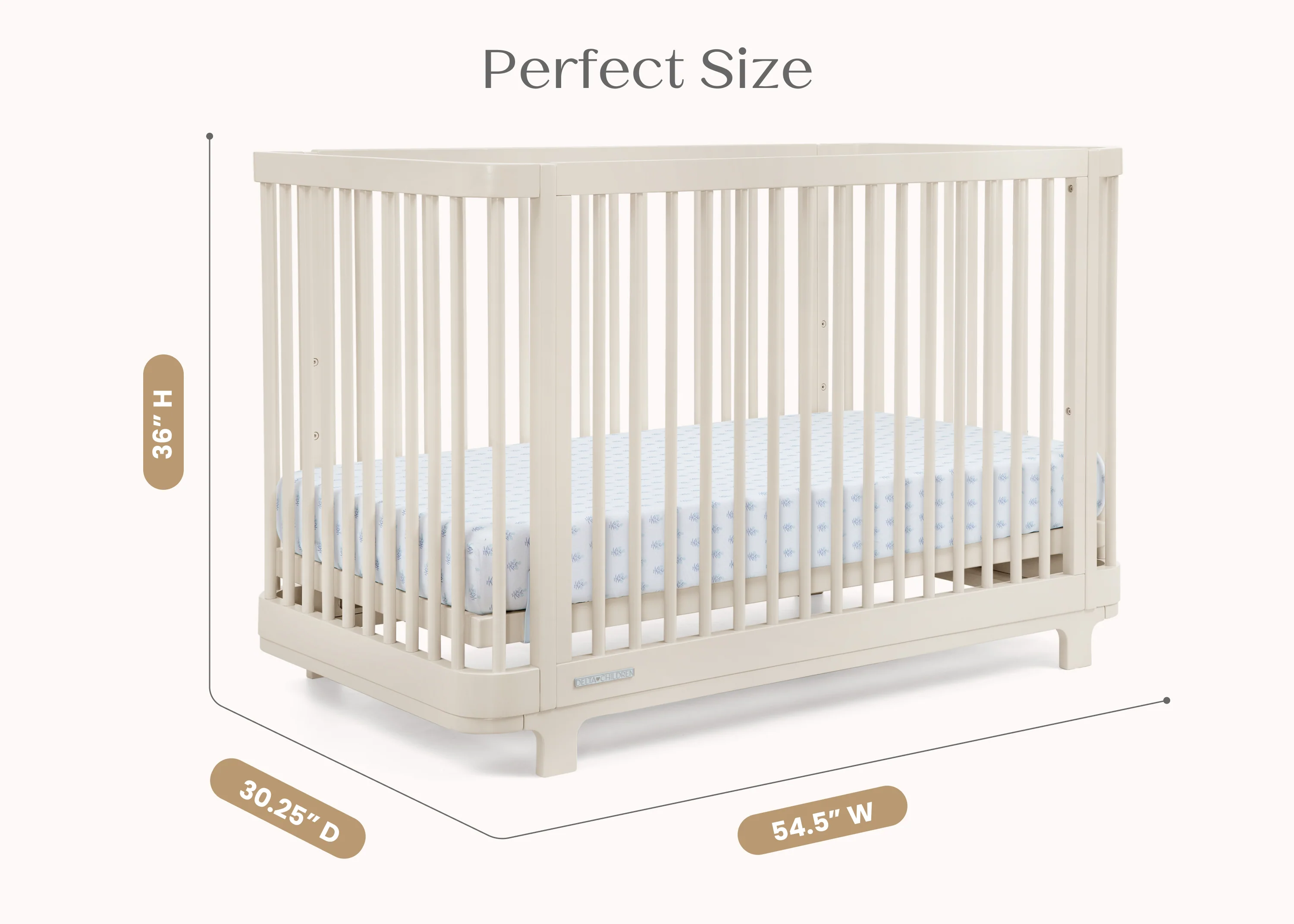 Nest 4-in-1 Convertible Crib - Image 59