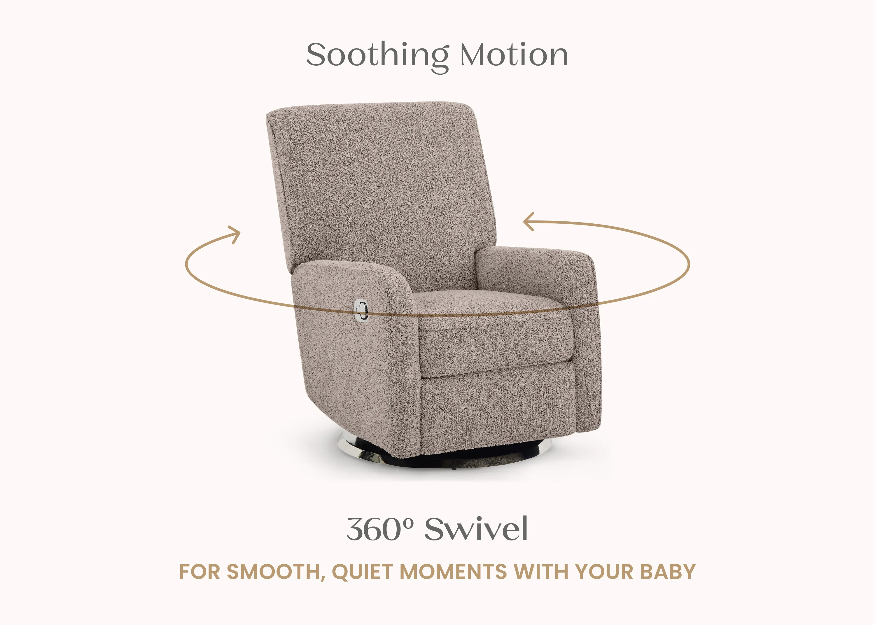 Nest Nursery Swivel Recliner - Image 5