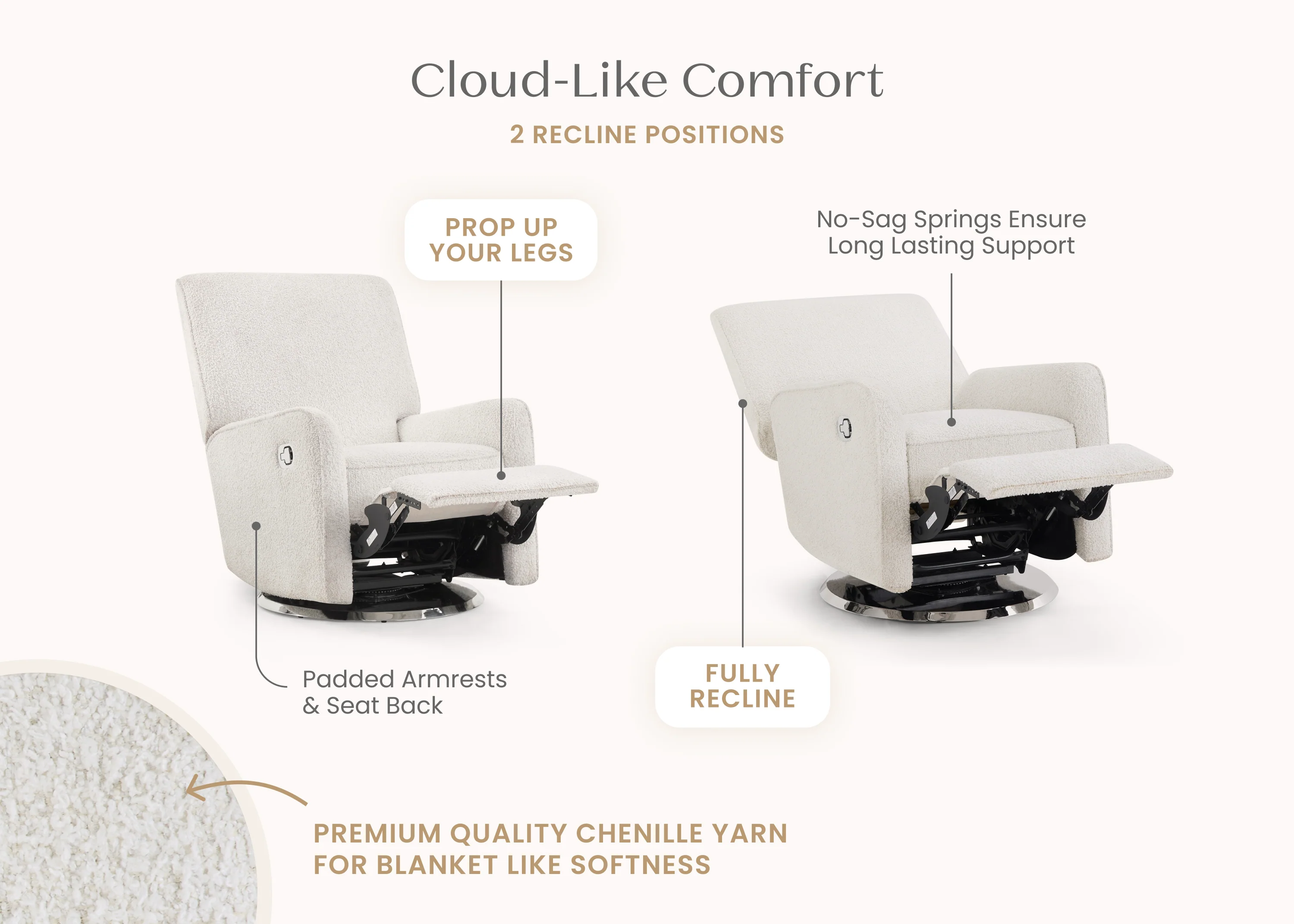 Nest Nursery Swivel Recliner - Image 15