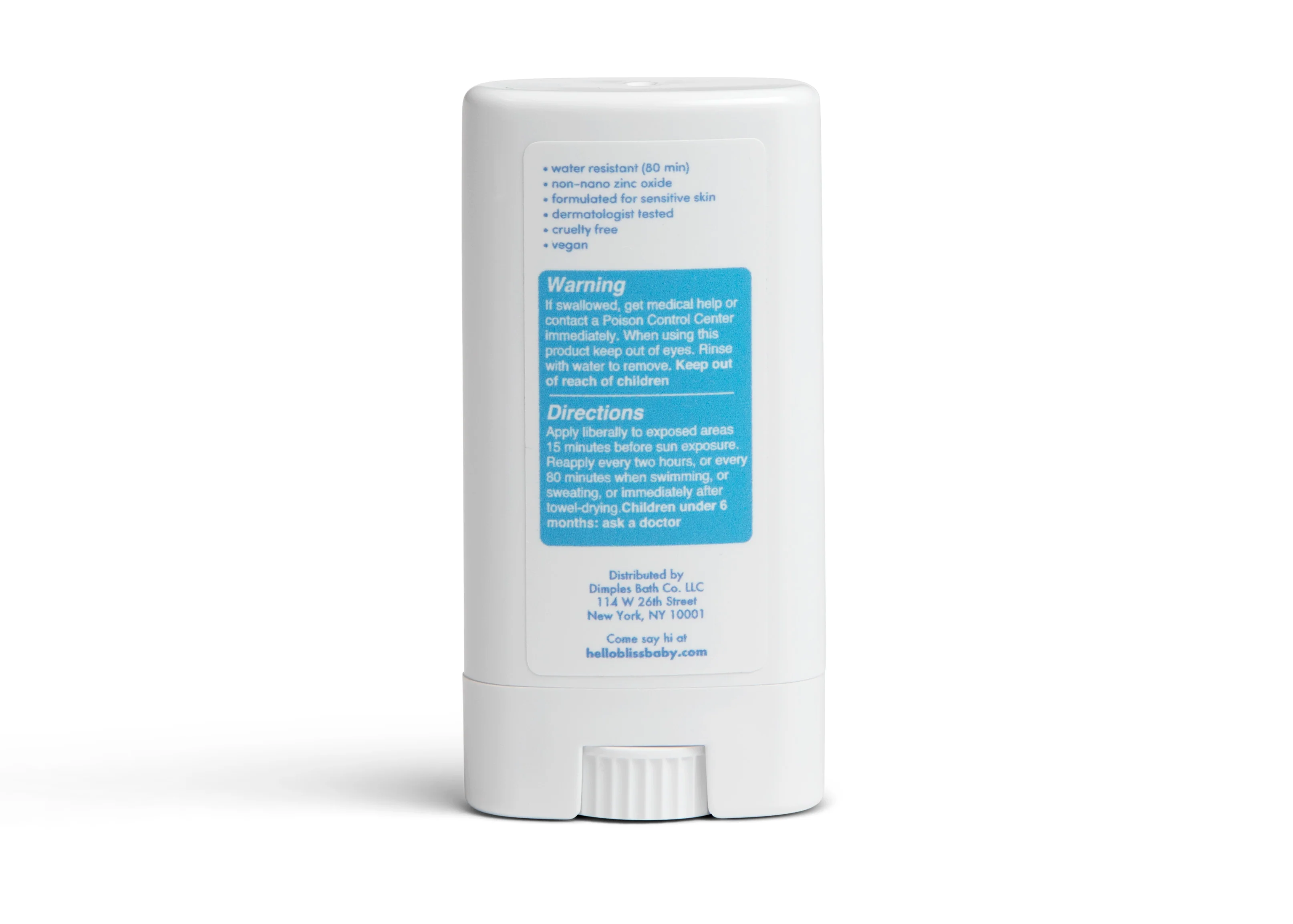 New Kid on the Block Mineral Sunscreen Stick - SPF 50 - Image 10