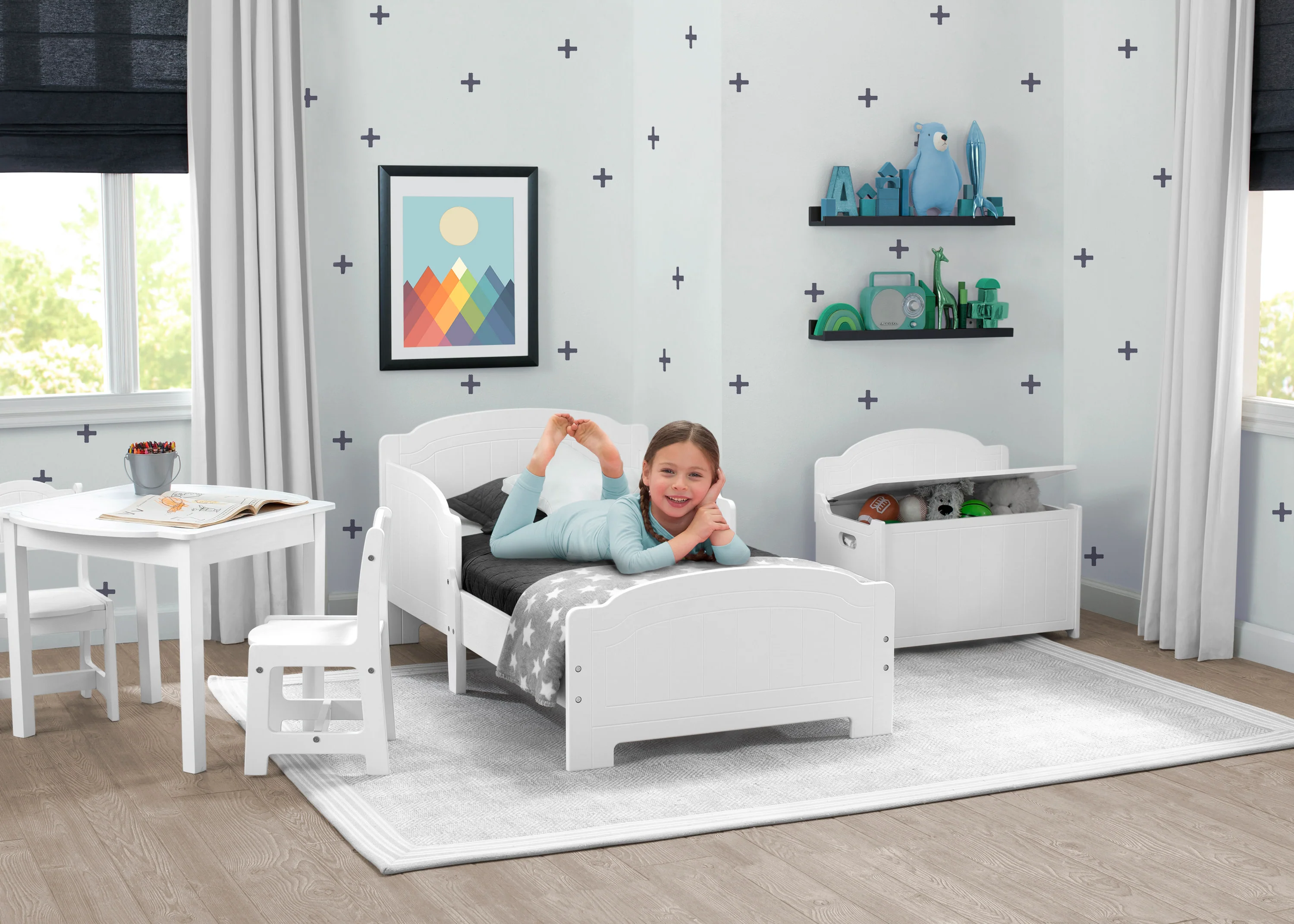 Newport Wood Toddler Bed
