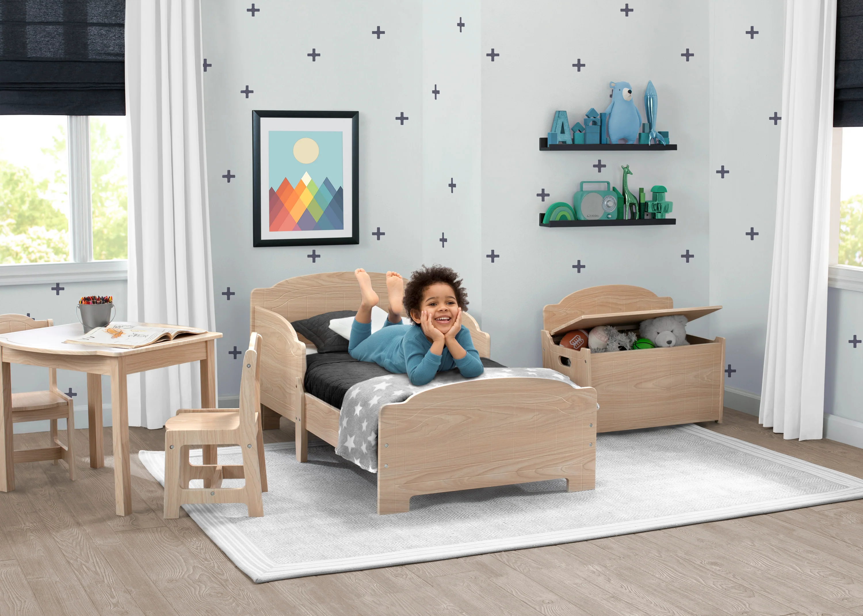 Newport Wood Toddler Bed - Image 11