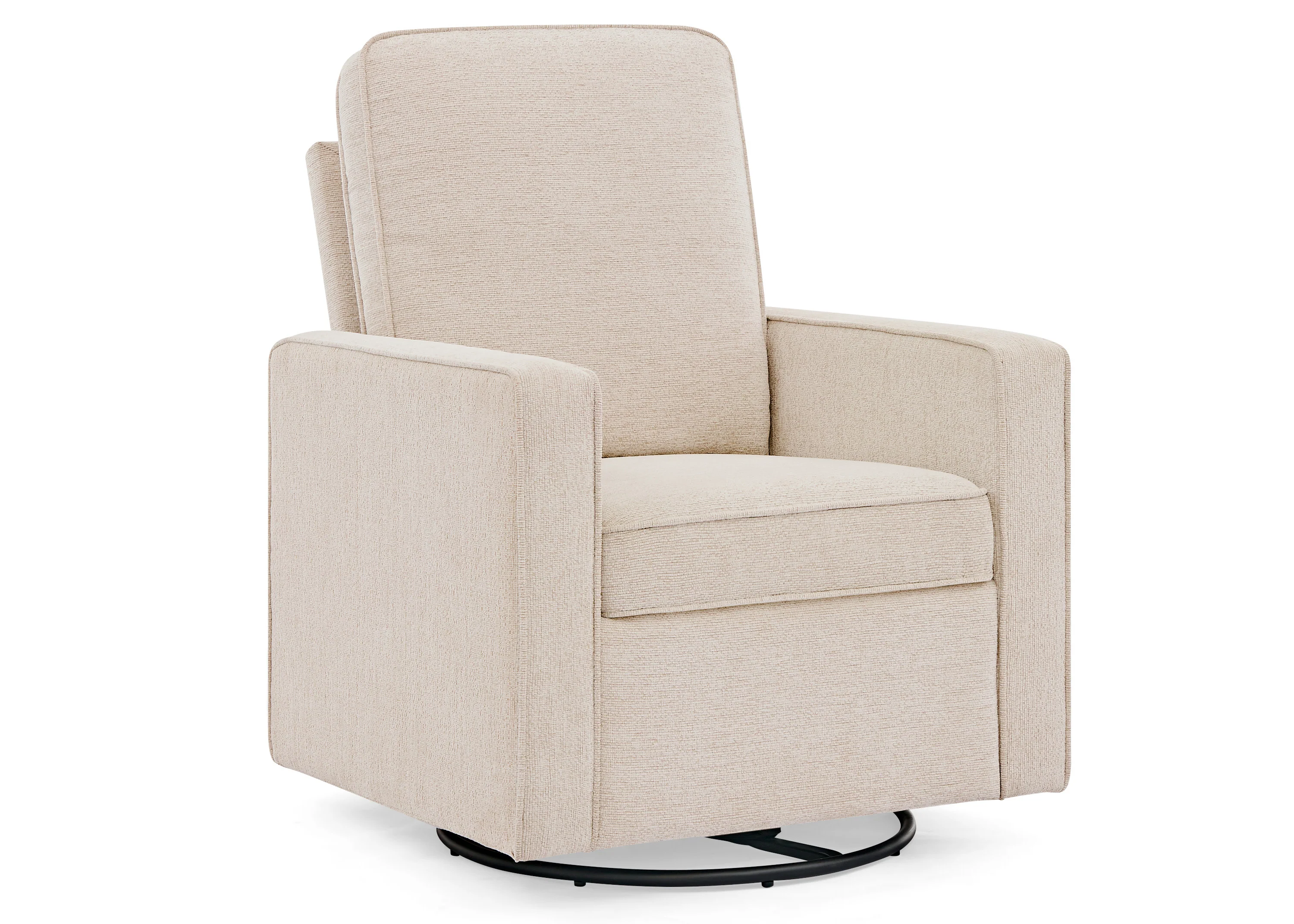 Noah Upholstered Swivel Glider - Image 9