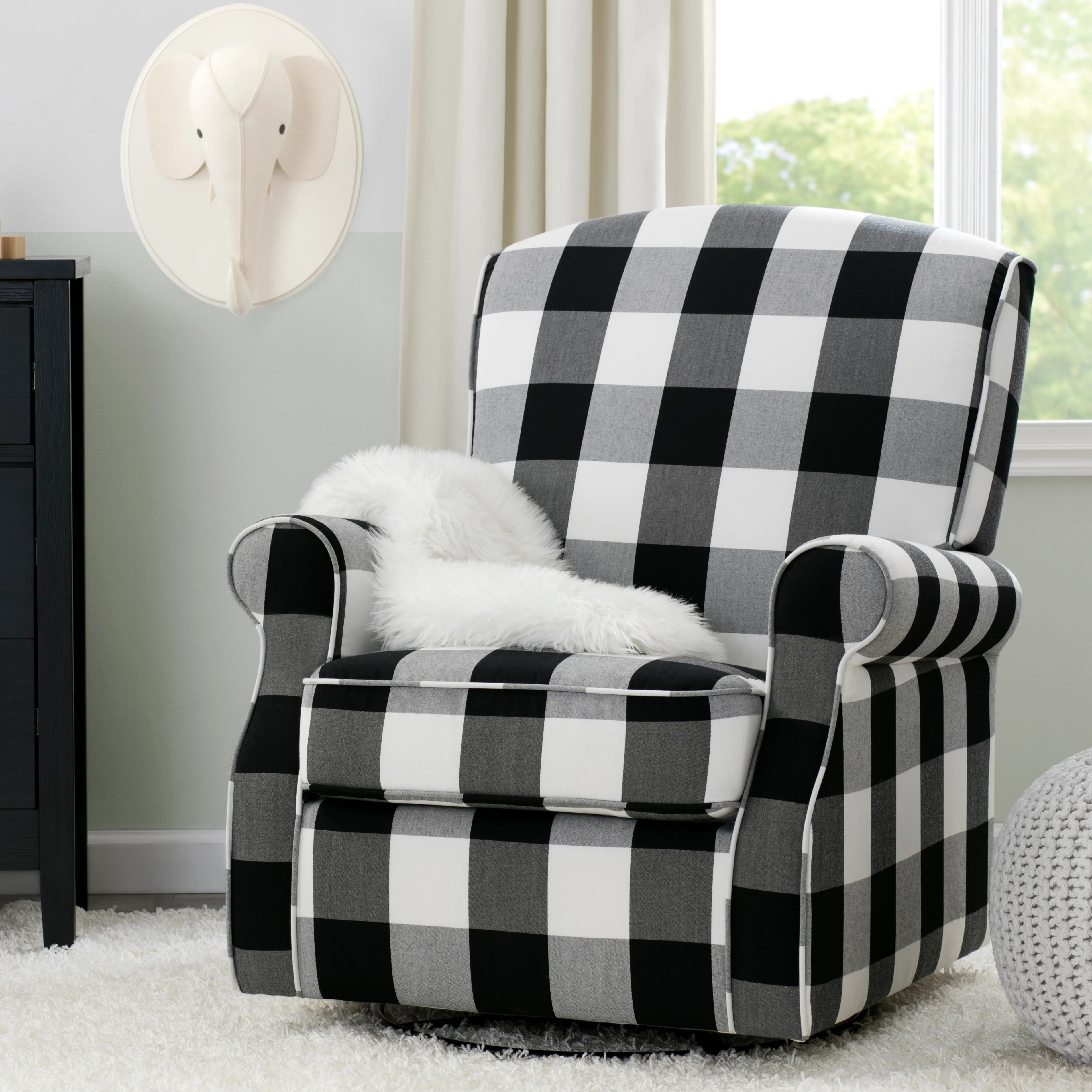 Oakley Nursery Glider Swivel Rocker Chair - Image 14
