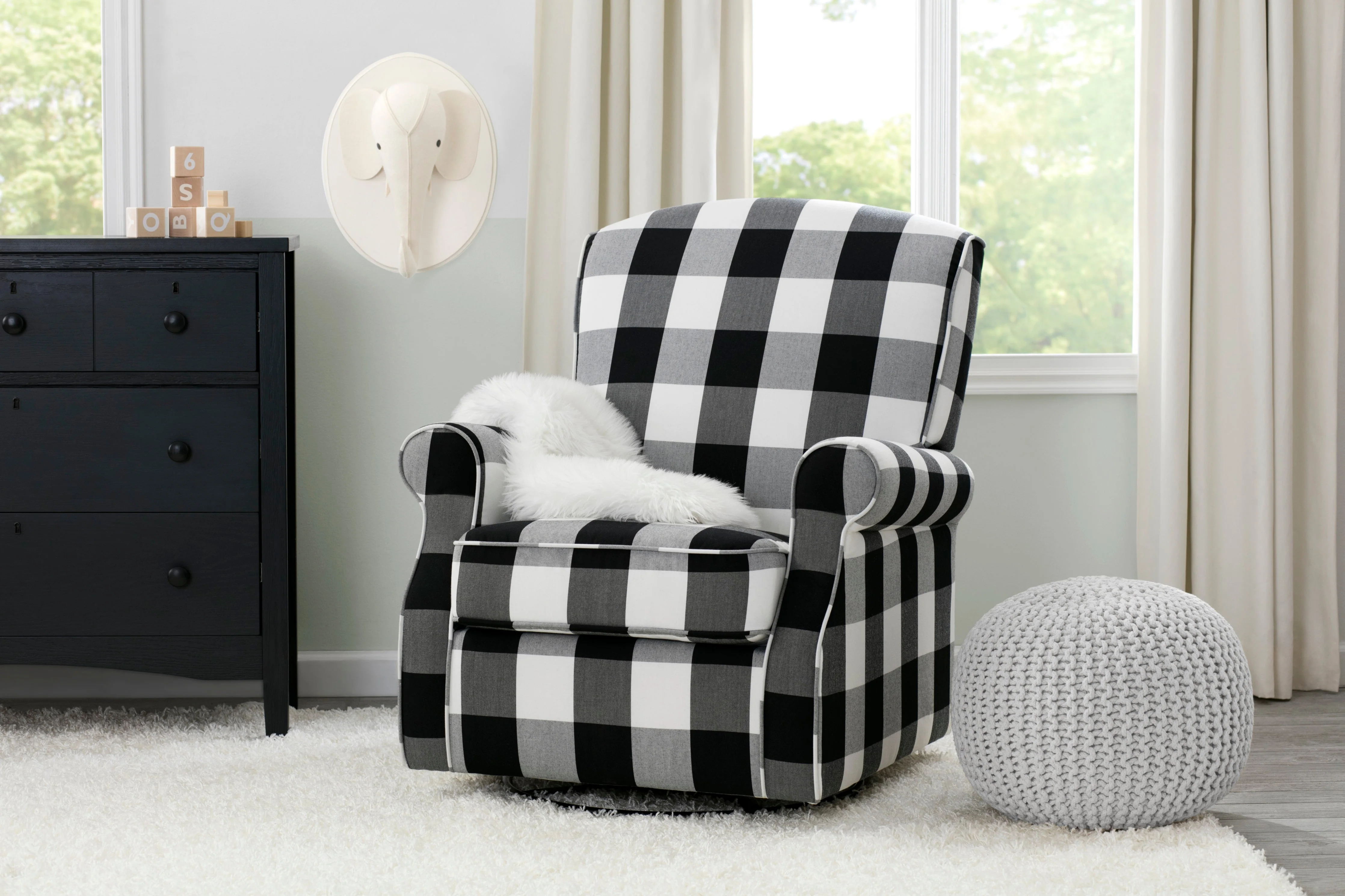 Oakley Nursery Glider Swivel Rocker Chair - Image 11