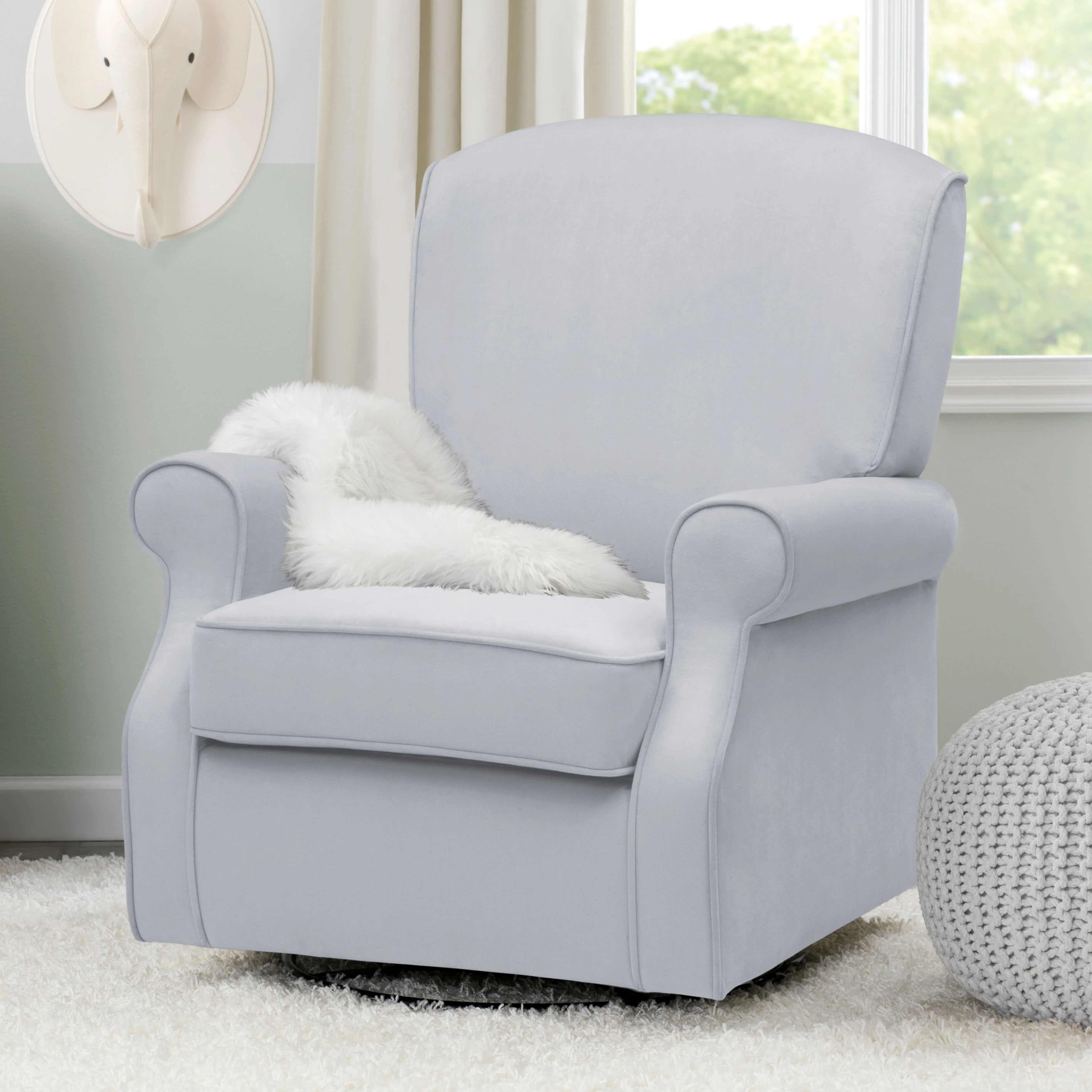 Oakley Nursery Glider Swivel Rocker Chair - Image 5