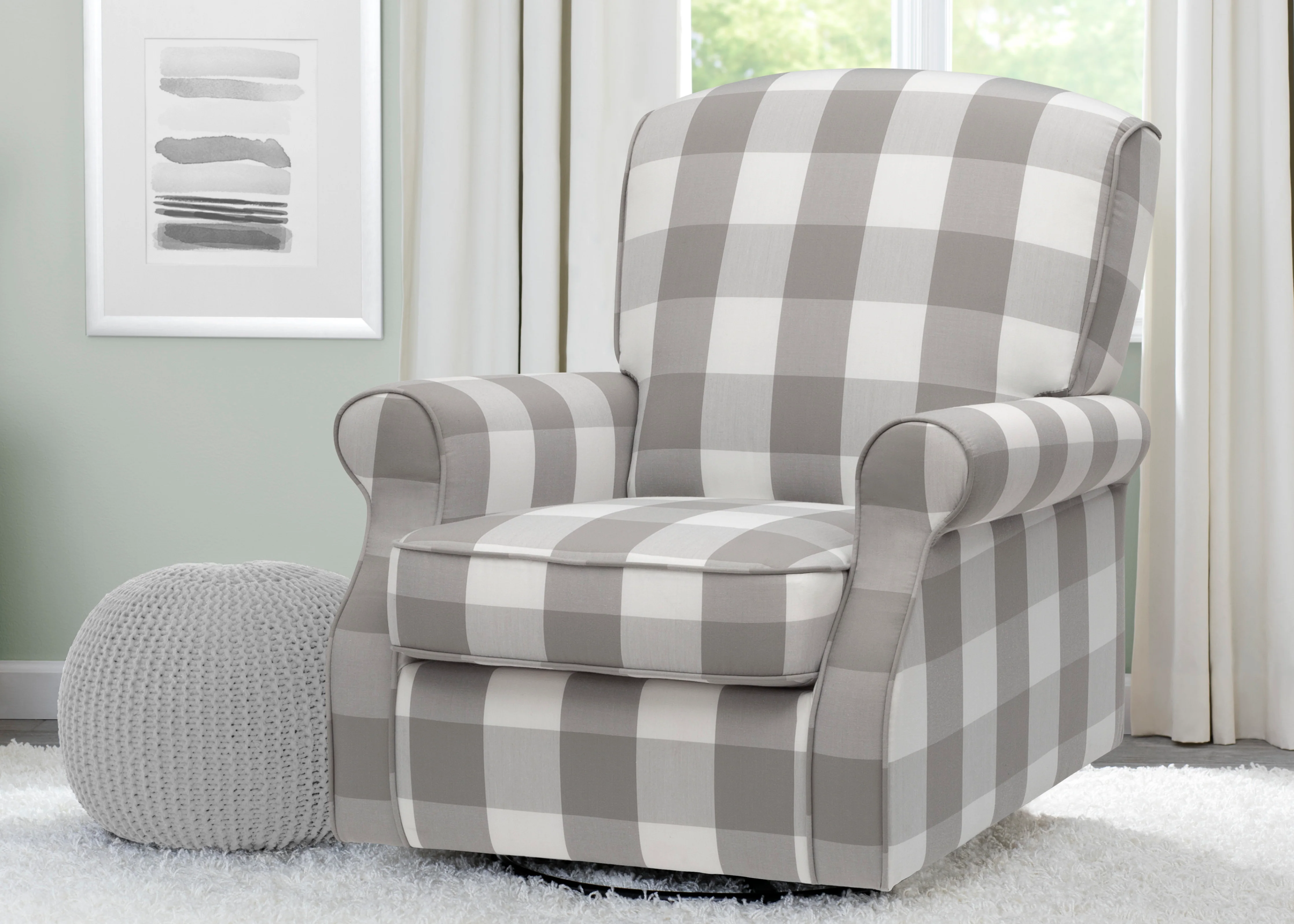 Oakley Nursery Glider Swivel Rocker Chair - Image 7