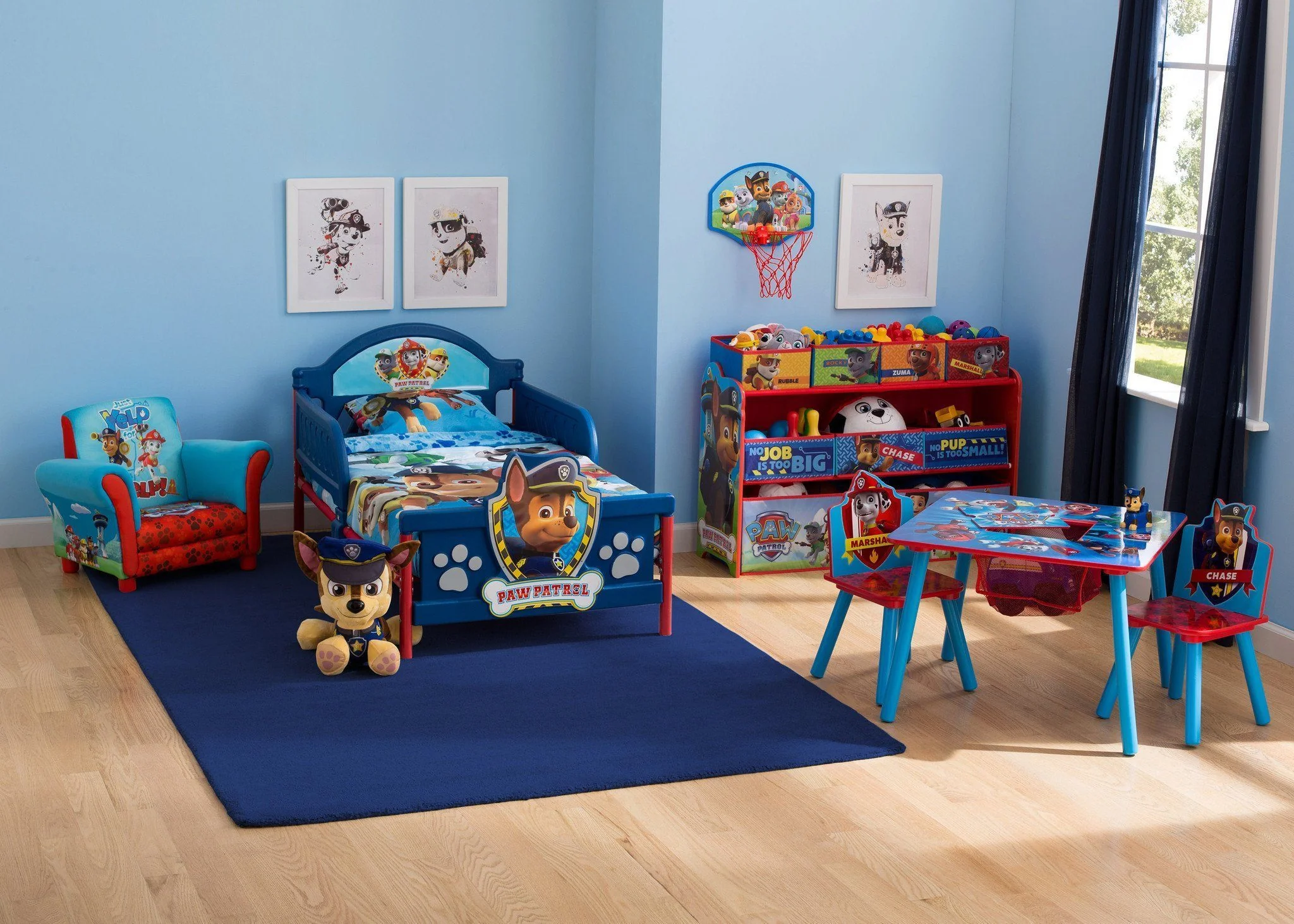 PAW Patrol Plastic 3D Toddler Bed - Image 2