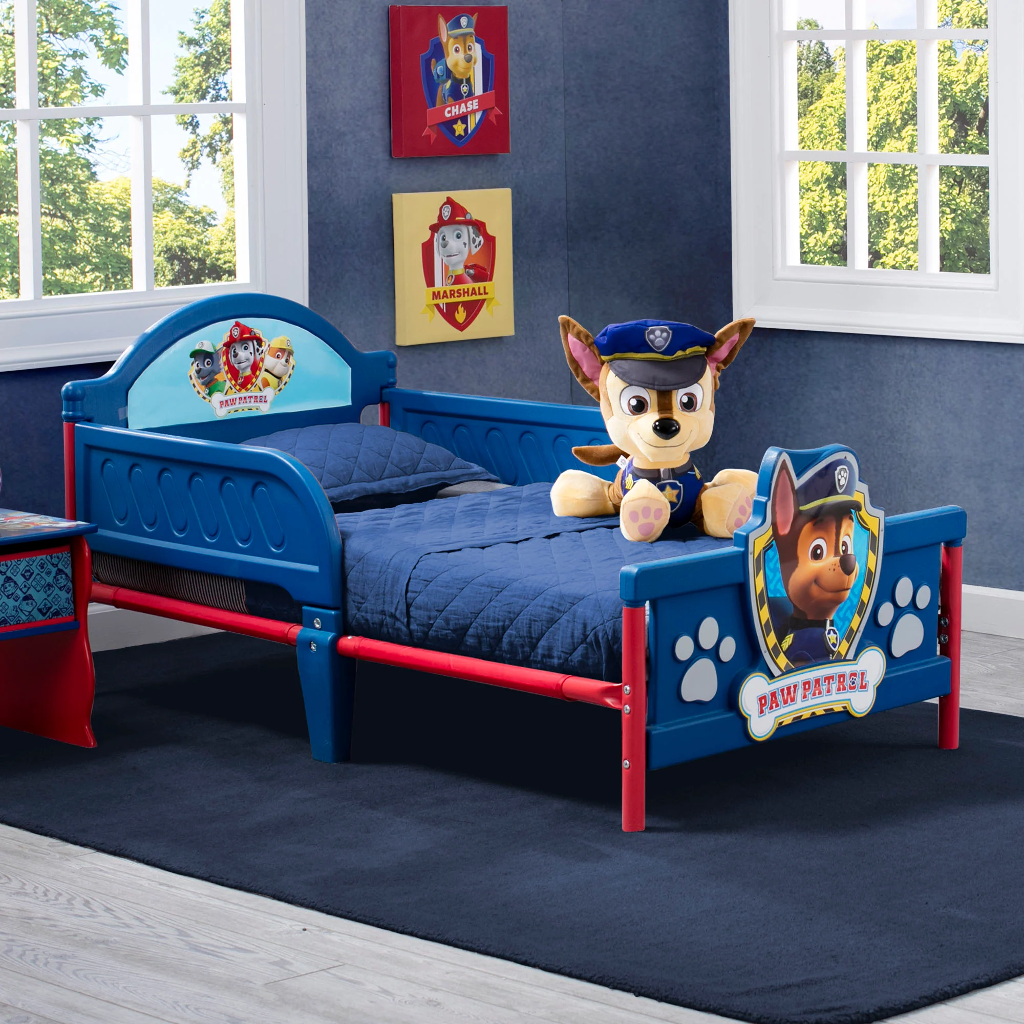PAW Patrol Plastic 3D Toddler Bed - Image 6