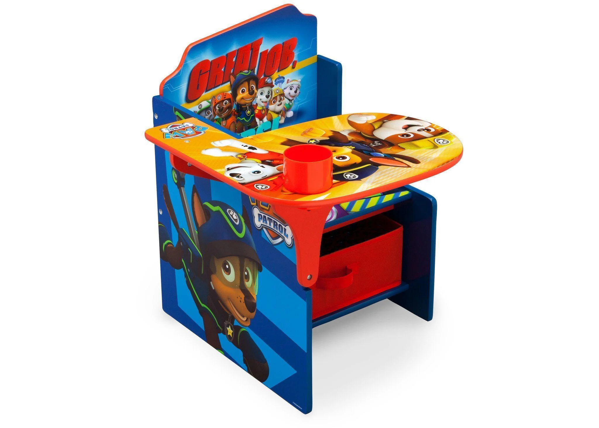 PAW Patrol Chair Desk with Storage Bin - Image 3
