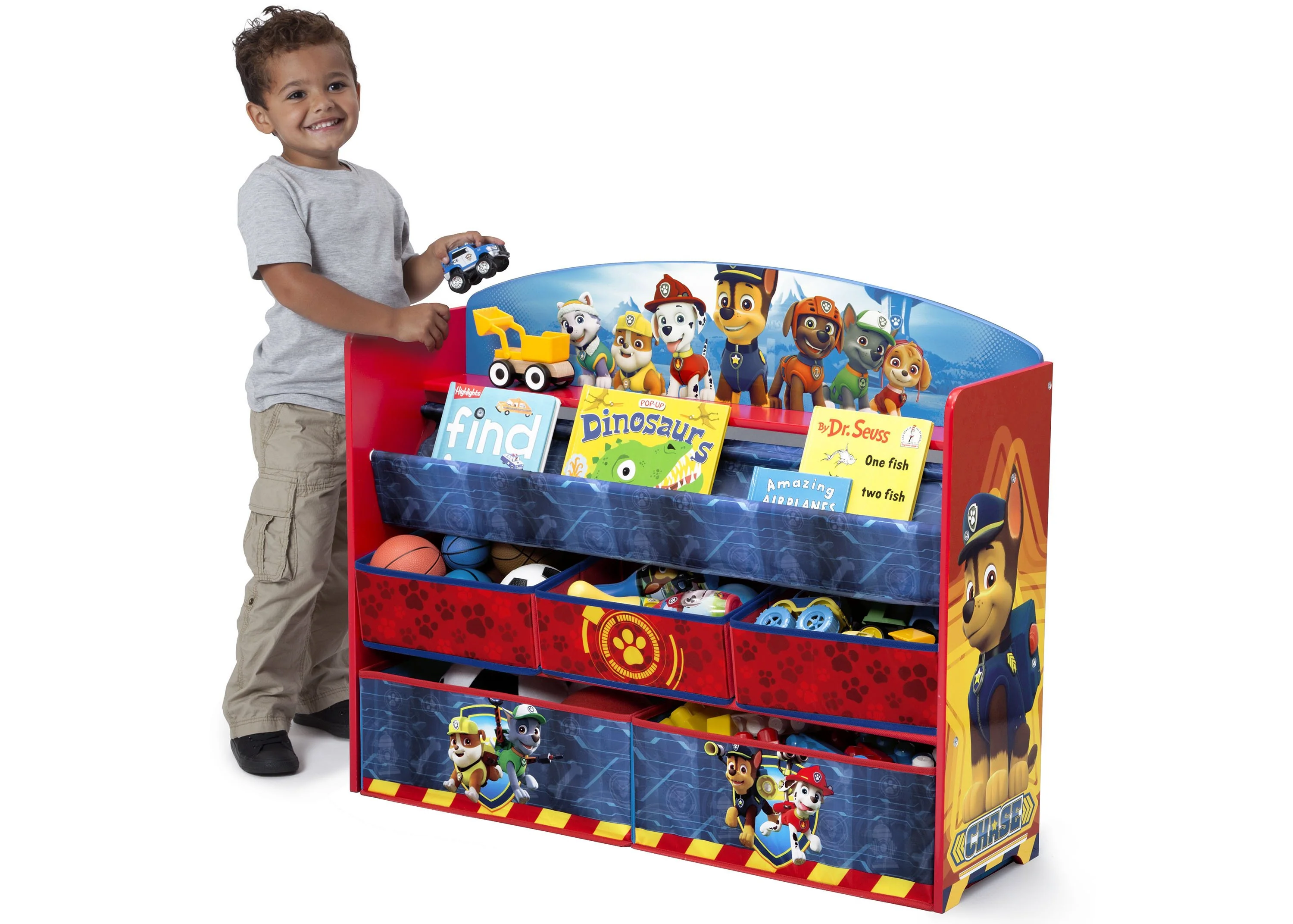PAW Patrol Deluxe Book and Toy Organizer - Image 4