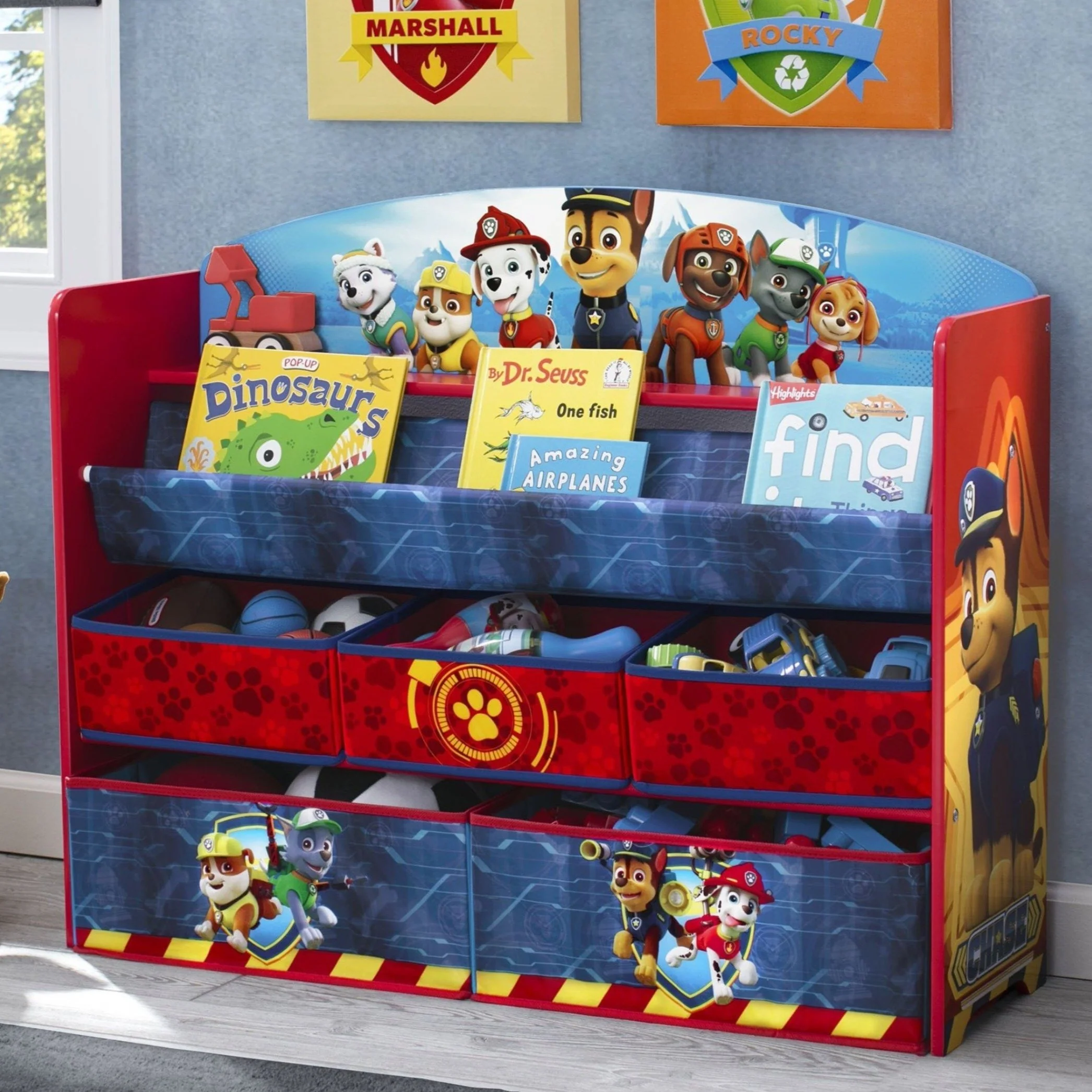 PAW Patrol Deluxe Book and Toy Organizer - Image 5