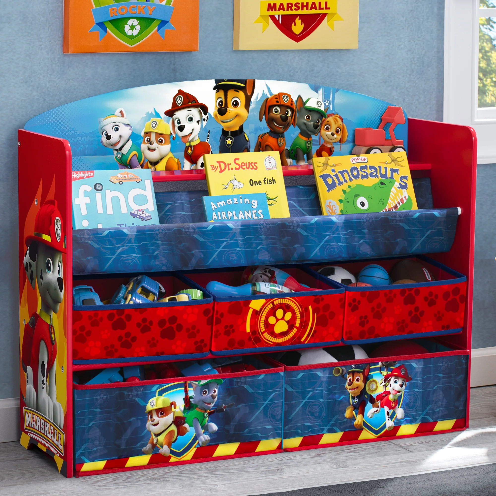 PAW Patrol Deluxe Book and Toy Organizer - Image 7