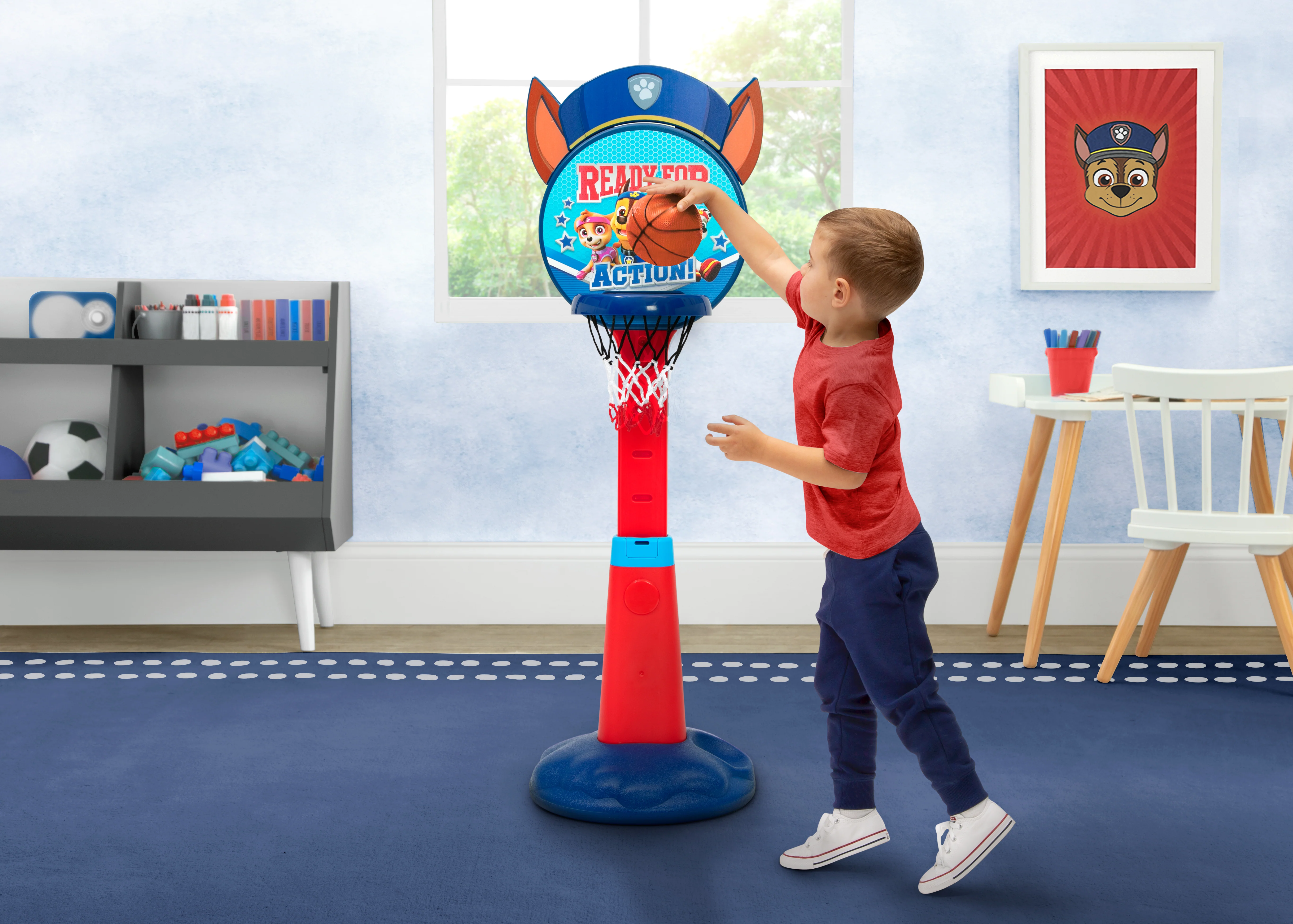 PAW Patrol Plastic Basketball Set - Image 2