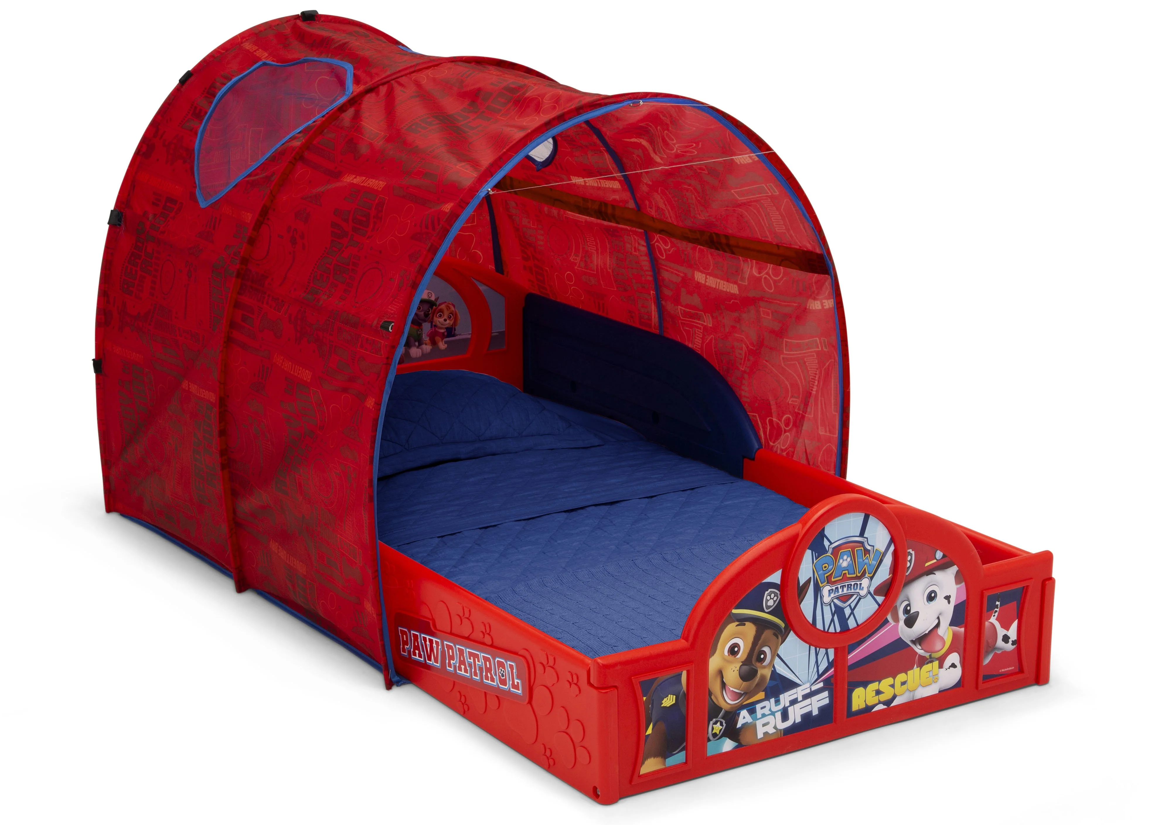 PAW Patrol Sleep and Play Toddler Bed with Tent - Image 2