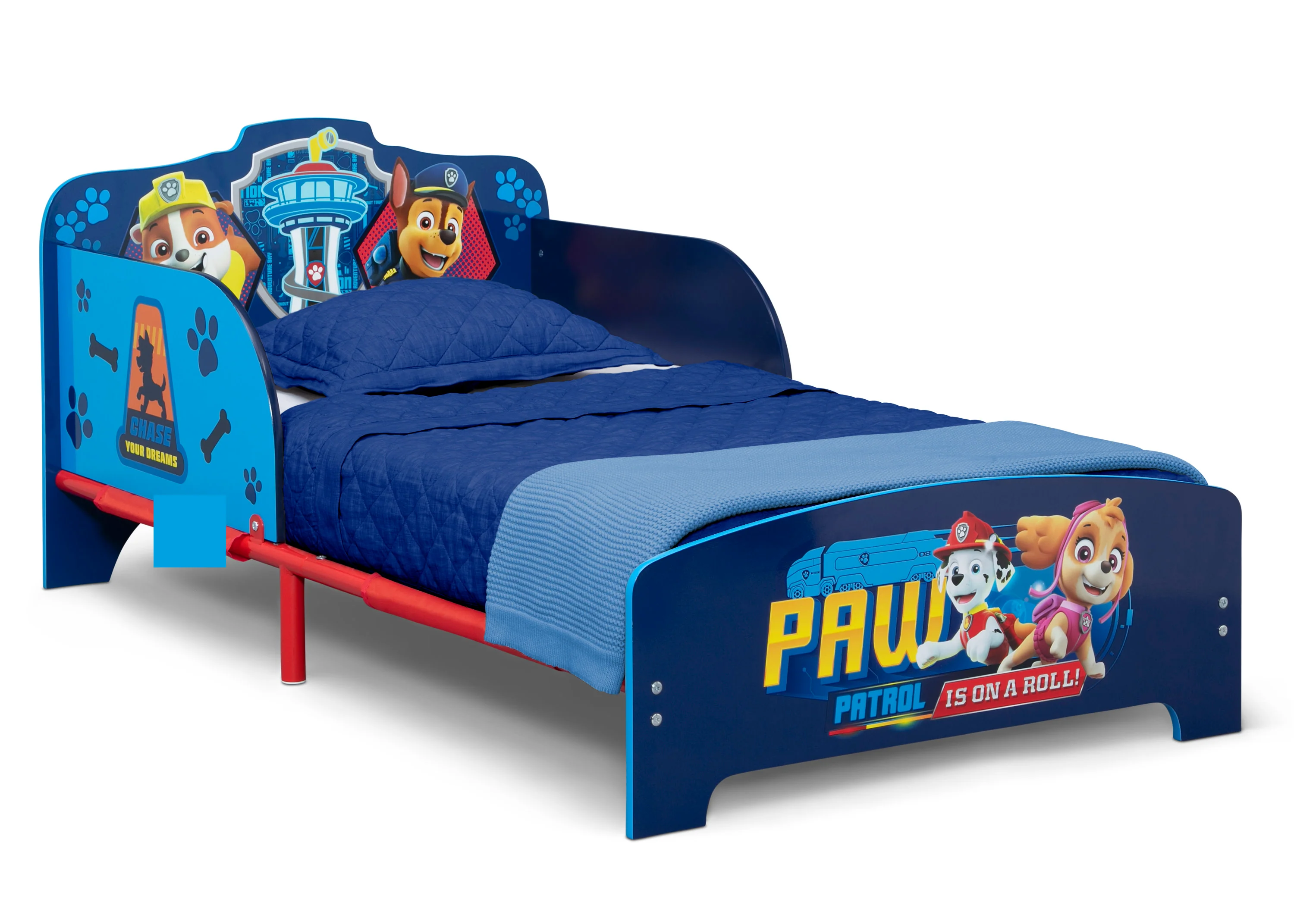 PAW Patrol Wood & Metal Toddler Bed - Image 2